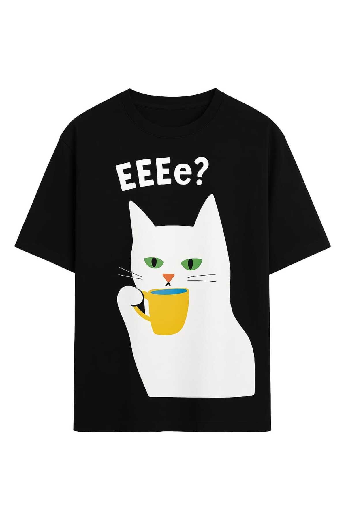 MAGORS GraffTee Unisex %100 Organik Pamuk Relaxed Fit Yuvarlak Yakalı Baskılı T-shirt