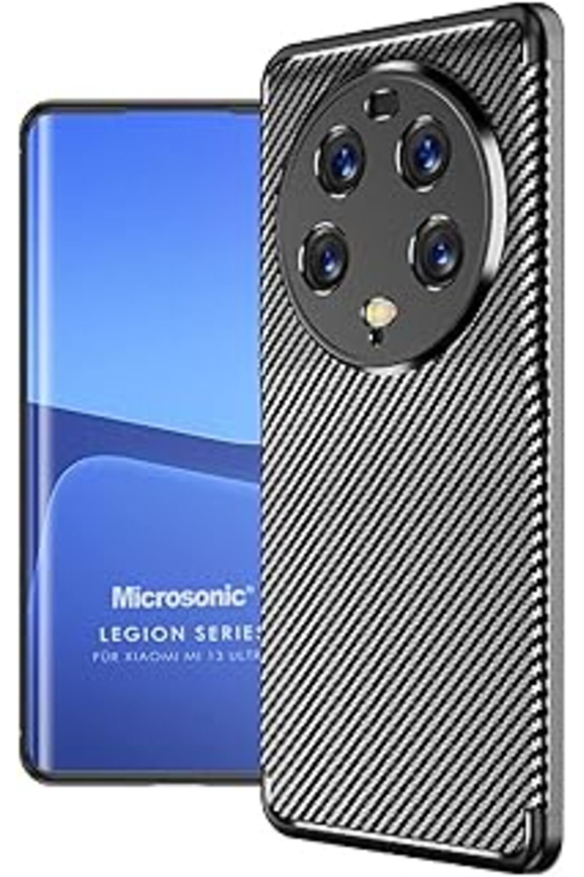 Karachil Microsonic Xiaomi Mi 13 Ultra Için Kılıf Legion Series Siyah [Mi 13 Ultra Ile Uyumlu Kılıf - Siyah]