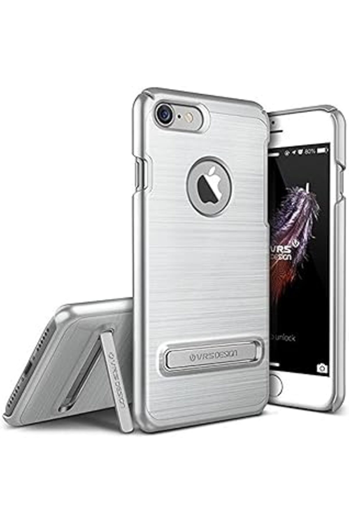 Pazarcan Vrs Design Vrip7Splss Iphone 7 Simpli Lite Kılıf, Gümüş