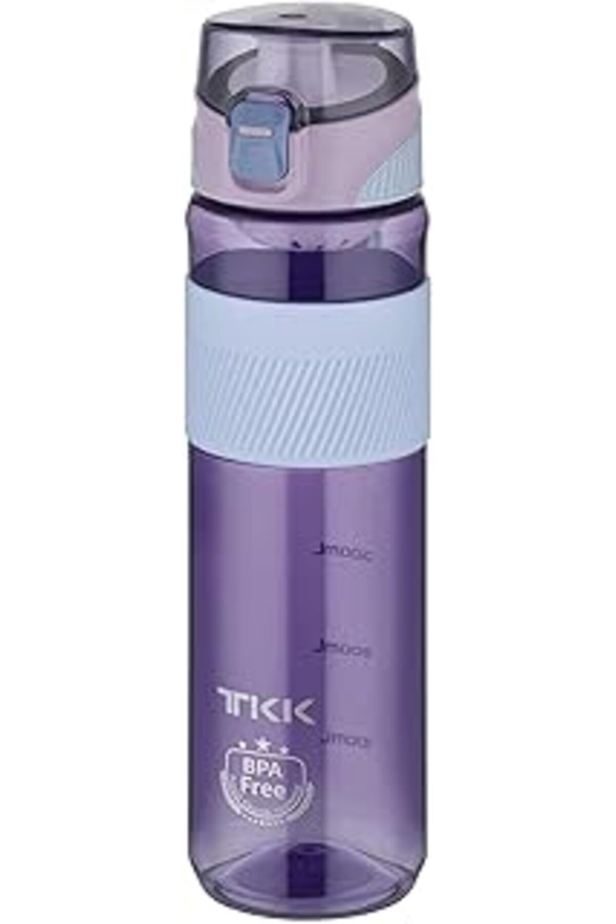 Pazarcan Tkk 700Ml Pipetsiz Taşıma Askılı Süzgeçli Kilitlenebilir Kapak Su Matarası (Mor)