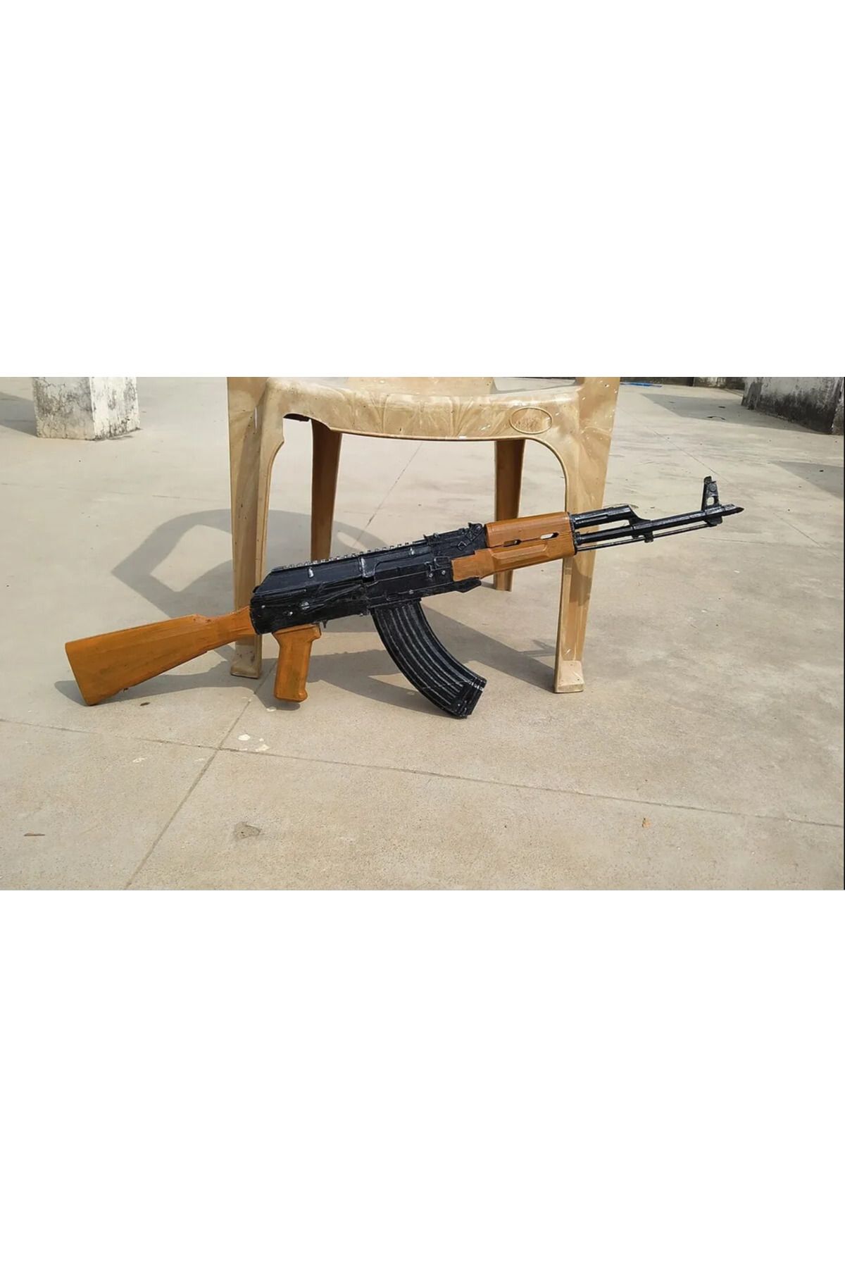swordslife AK-47 Kalashnikov 1/1 ÖLÇEK GERÇEK BOY (OYUNCAK DEĞİLDİR ÇALIŞMAZ DEKORDUR)