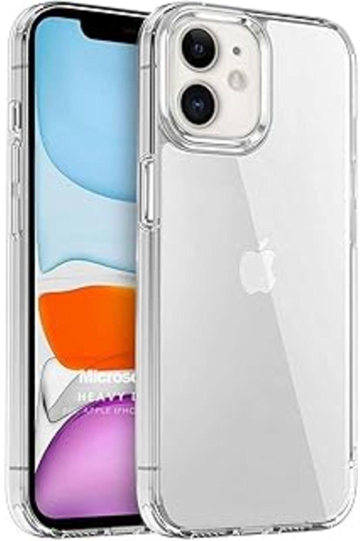 Pazarcan Microsonic Apple Iphone 11 Için Kılıf Heavy Drop Şeffaf [Iphone 11 Ile Uyumlu Kılıf - Şeffaf]