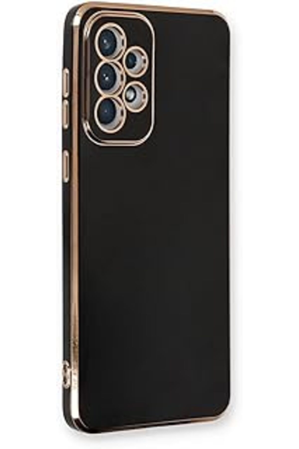 Pazarcan Microsonic Samsung Galaxy A53 5G Için Kılıf Olive Plated Siyah [Galaxy A53 5G Ile Uyumlu Kılıf - Si