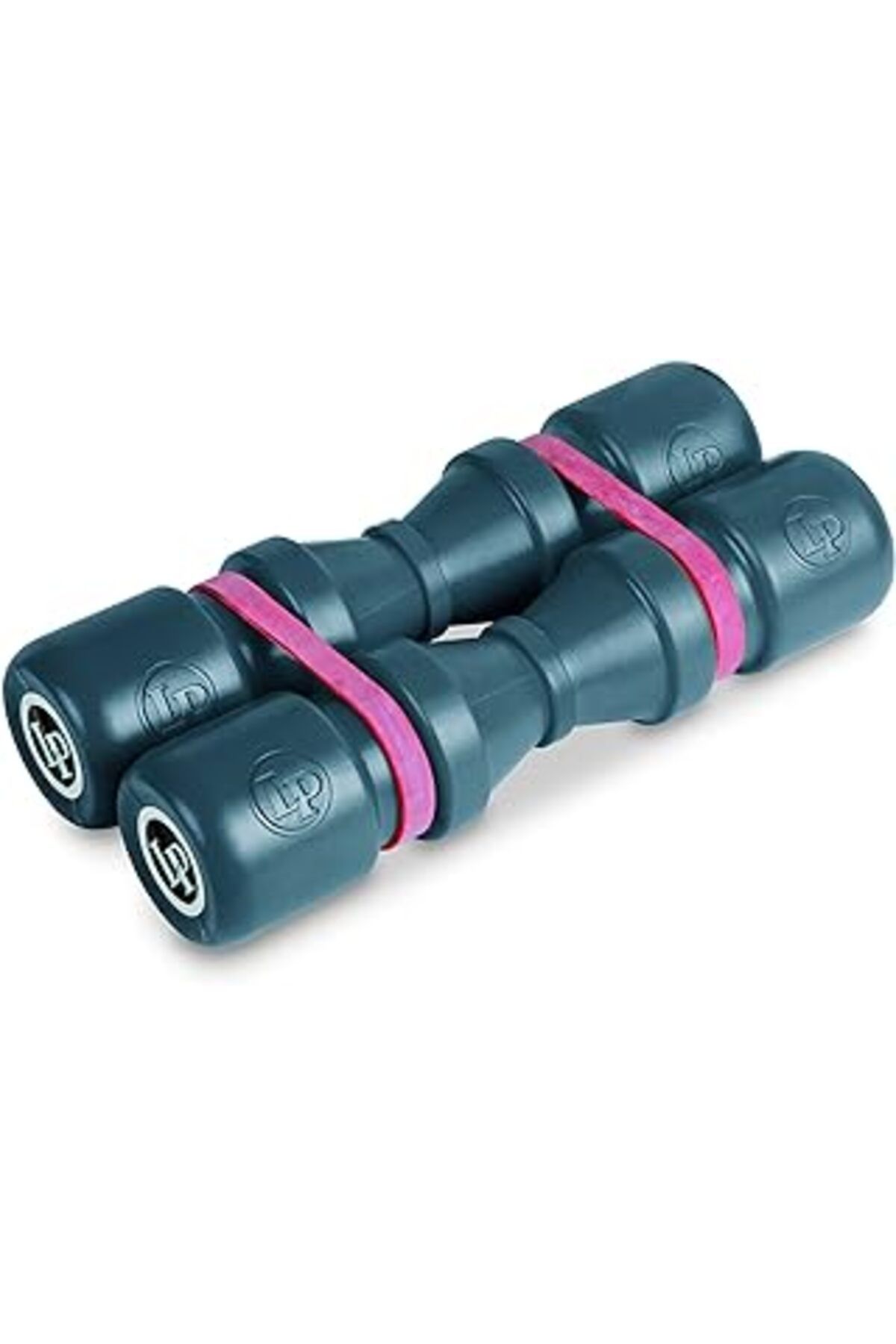 Qedii Lp Latin Percussion Lp441M Shaker Duoshake 6,5 Inç (16,5 Cm), 2'Li Set, Plastik Gri, Orta Ses Seviy