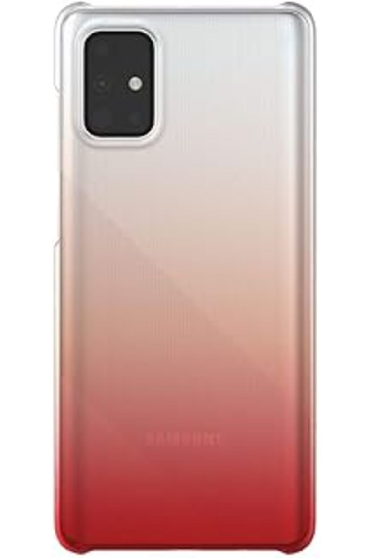 Pazarcan Samsung Gp-Fpa715Wsbrw Wits Galaxy A71 Koruyucu Kılıf, Kırmızı