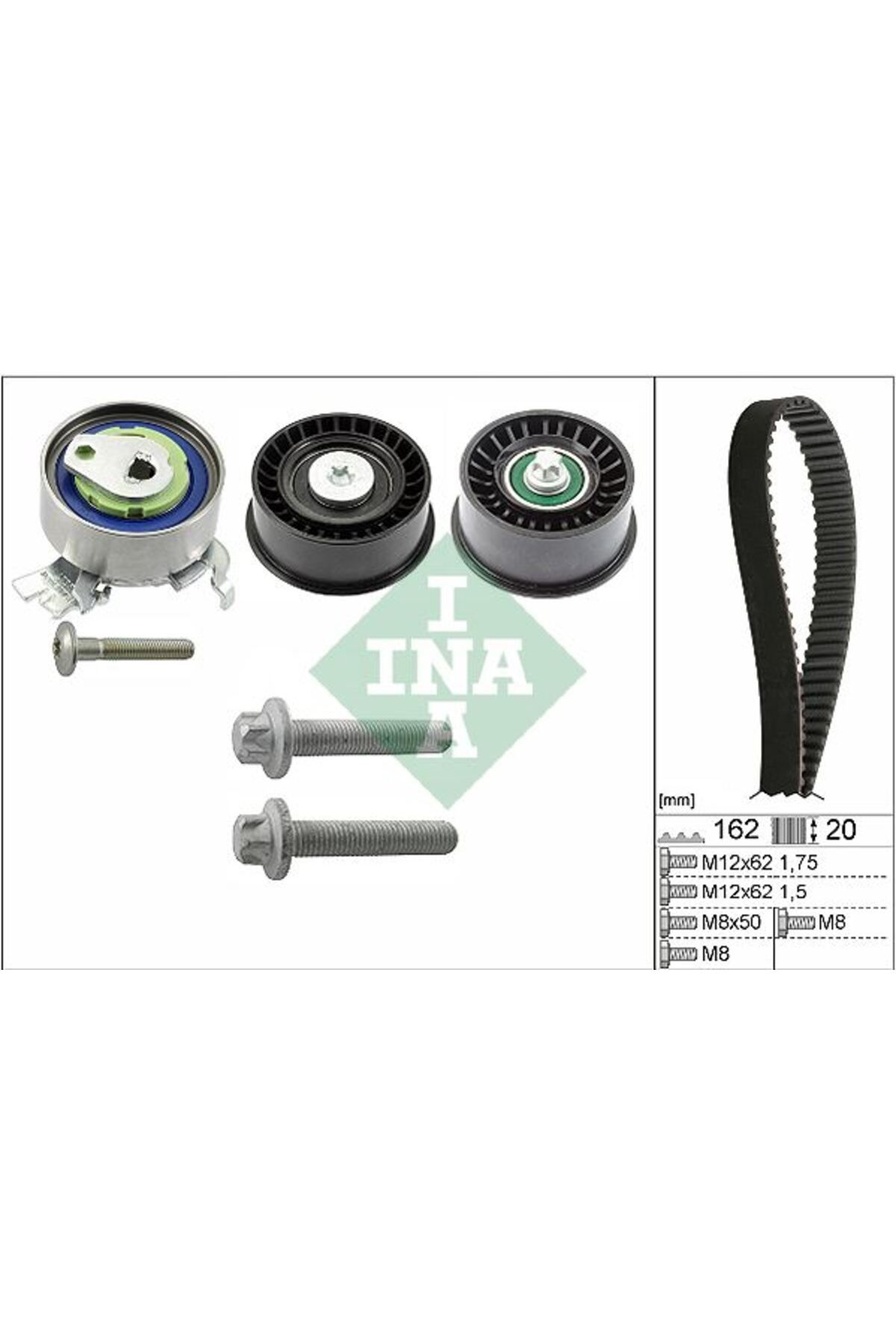 İna EKSANTRİK GERGİ KİTİ 162x200 ASTRA G-CORSA C-VECTRA C-MERIVA A-ZAFIRA A 1.4-1.6-1.8 16V Z16XE-Z14XE