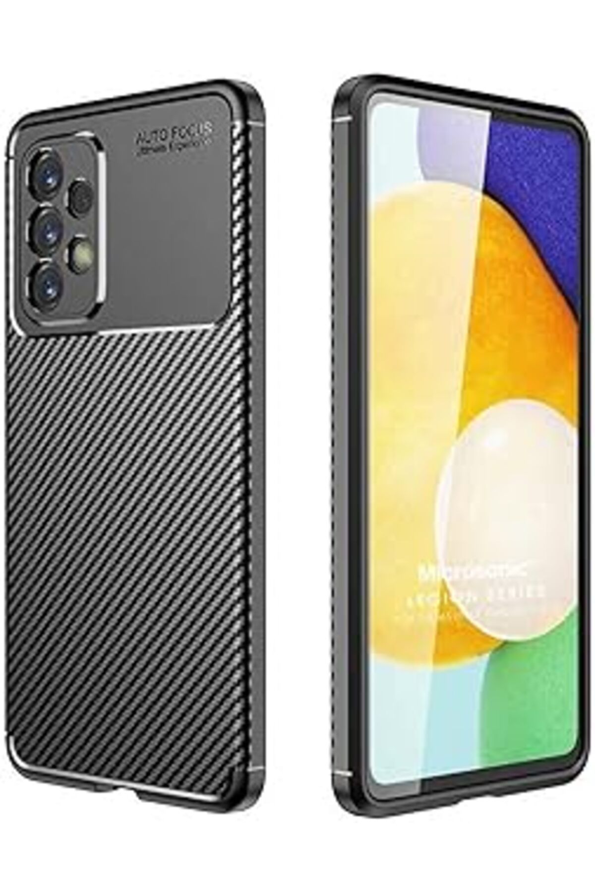 Karachil Microsonic Samsung Galaxy A73 5G Için Kılıf Legion Series Siyah [Galaxy A73 5G Ile Uyumlu Kılıf - S