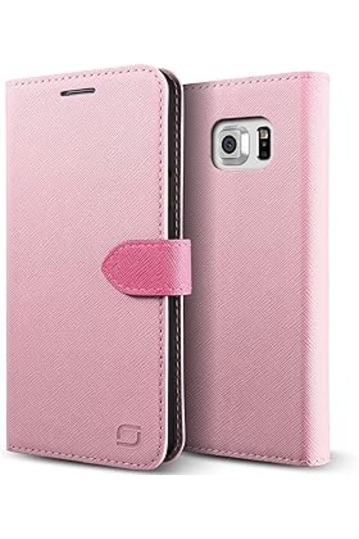 Pazarcan Lific Lf57585 Galaxy Note 5 Saffiano Diary Cüzdan Kılıf, Pembe
