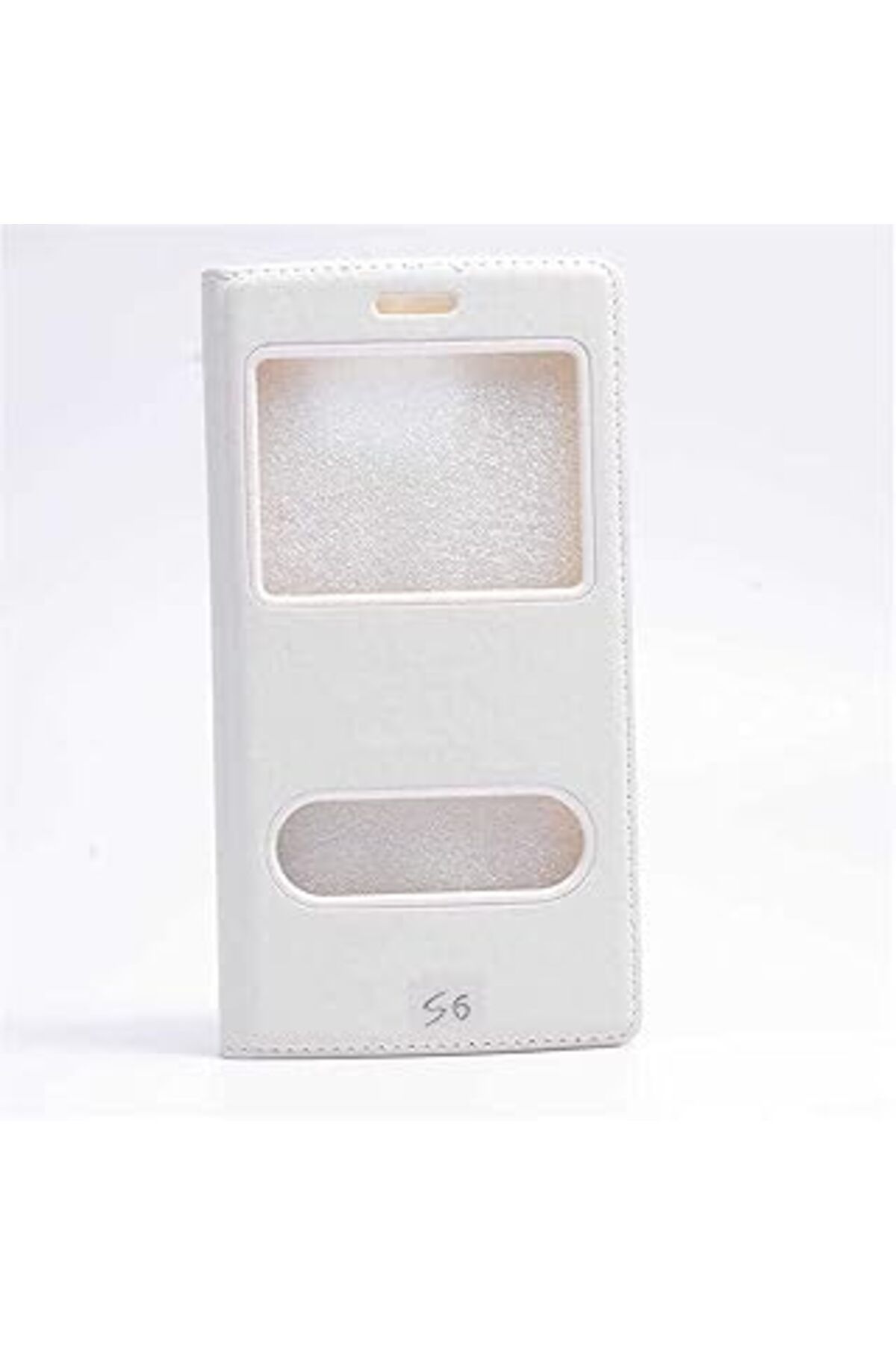 Pazarcan Zore 7469 Galaxy S6 Ile Uyumlu Kılıf, Dolce Case, Beyaz