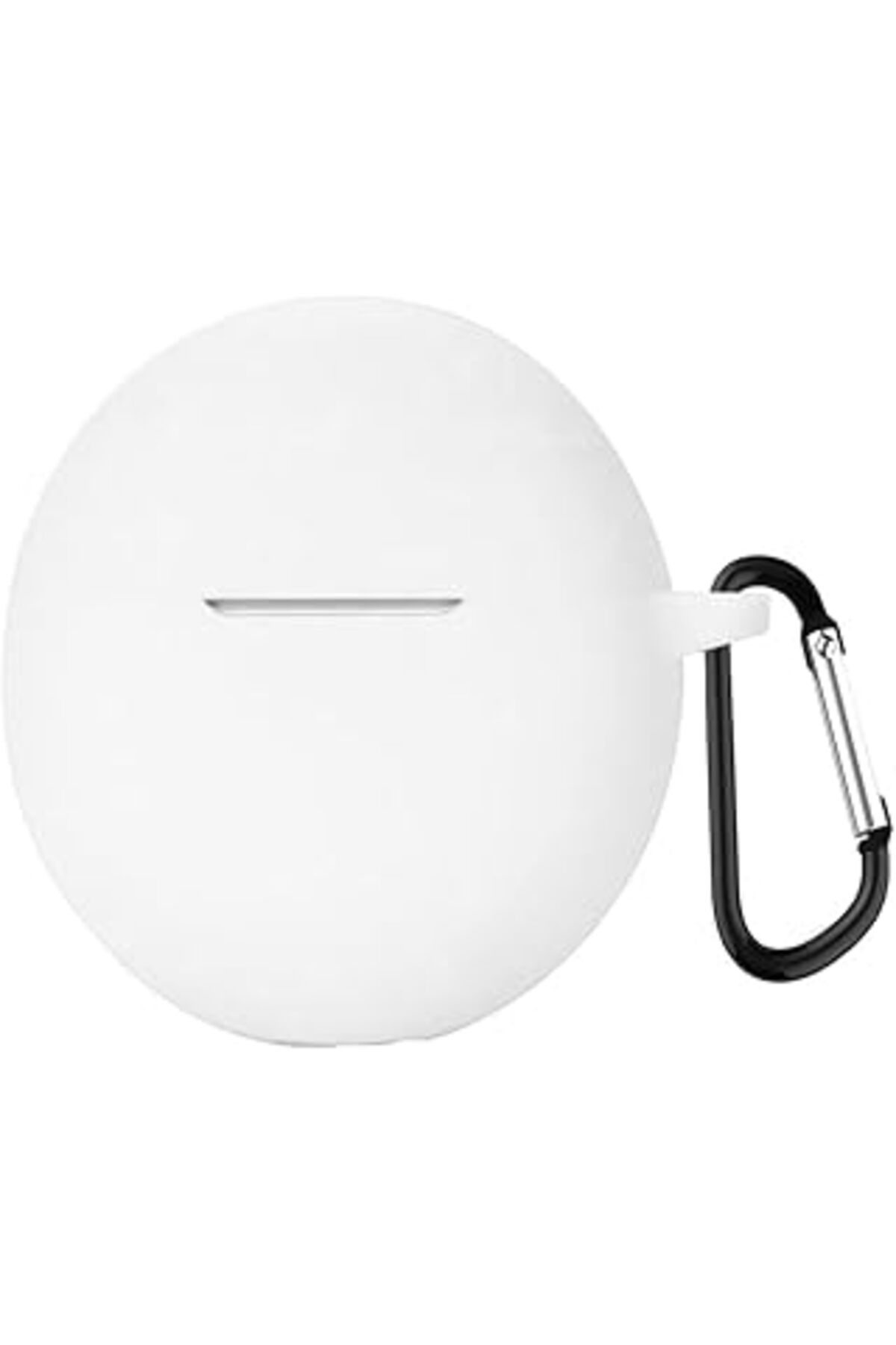 Karachil Microsonic Oppo Enco Buds 2 Için Kılıf Mat Silikon Beyaz [Enco Buds 2 Ile Uyumlu Kılıf - Beyaz]