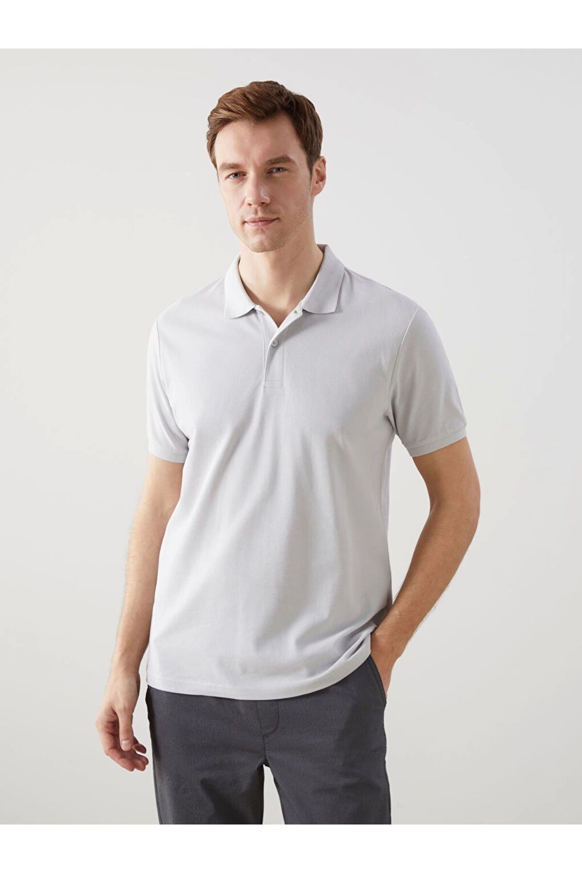 LC Waikiki LCWAIKIKI Yeni Sezon Polo Yaka Kisa Kollu Pike Erkek Tisort - S52213Z8