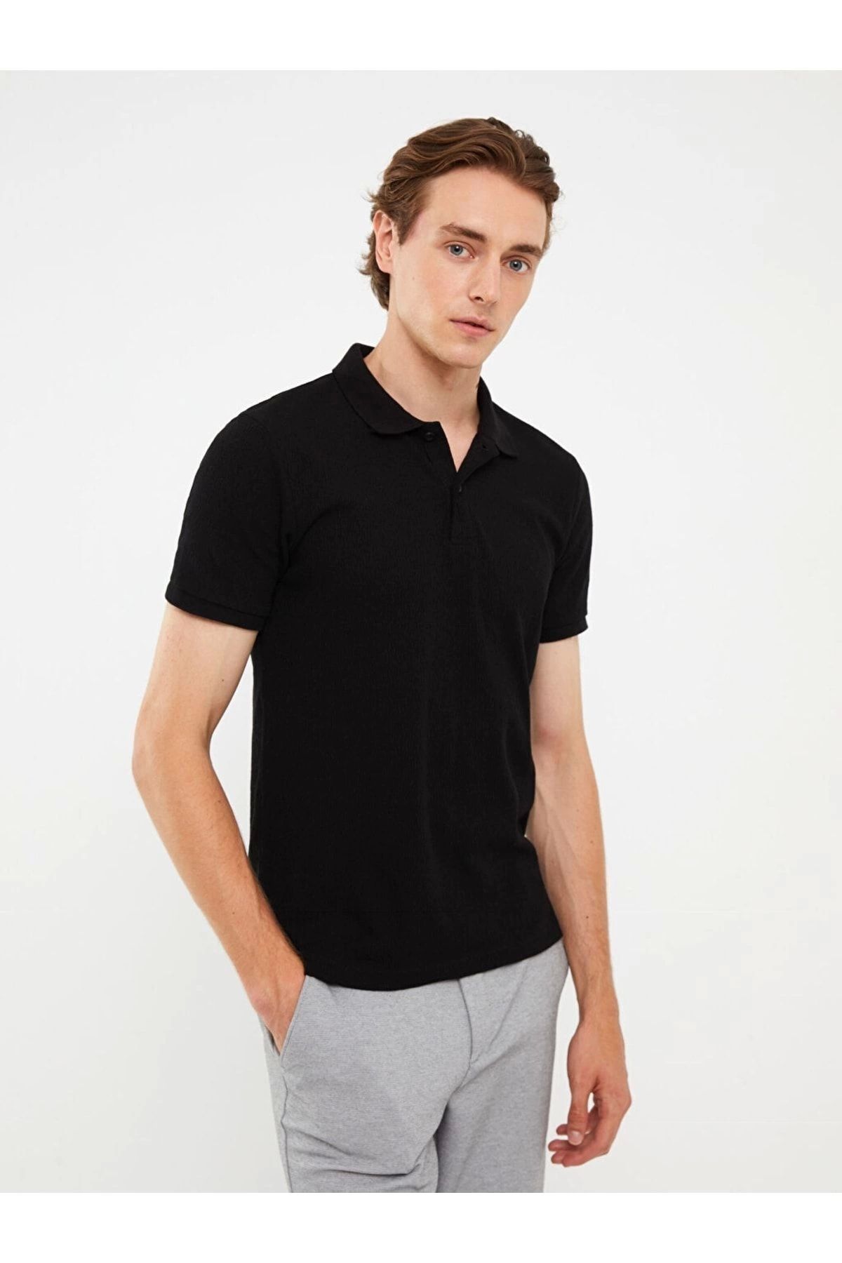 LC Waikiki LCWAIKIKI Polo Yaka Kısa Kollu Erkek Tişört