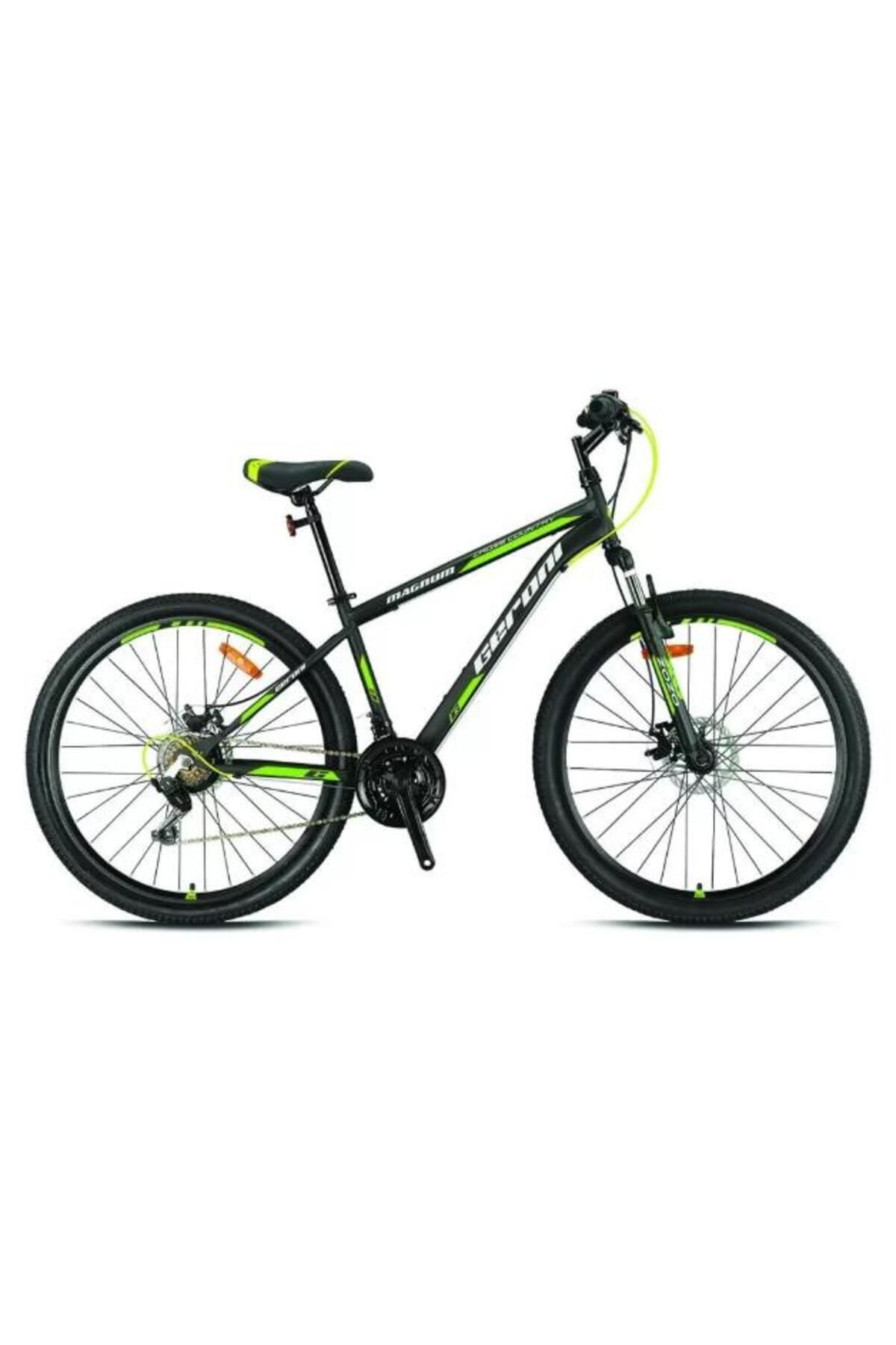 Elioure 26" MTB bisiklet, 21 vites, disk fren, mat siyah ve gri/yeşil renk seçenekleri