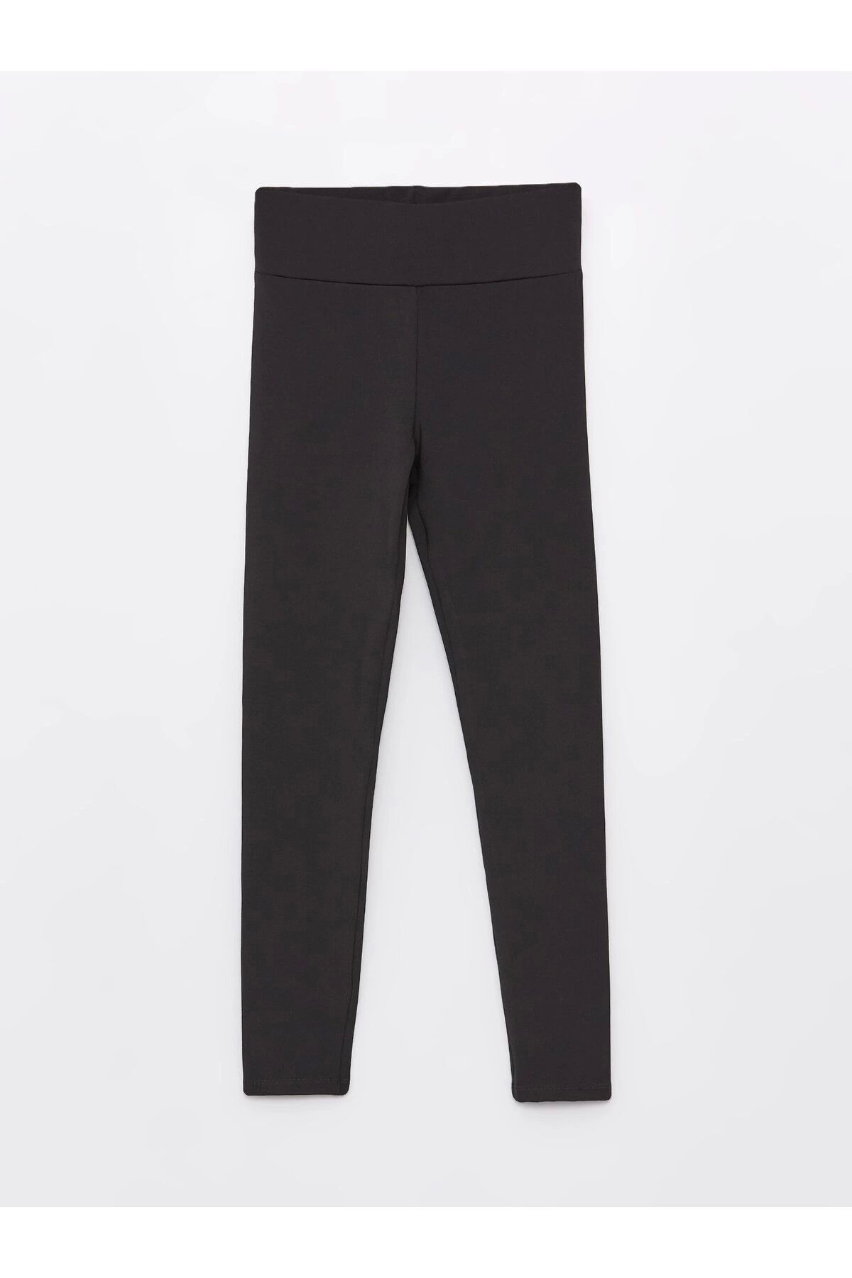 LC Waikiki LCWAIKIKI Kadın Beli Lastikli Ekstra Dar Fit Düz Tayt