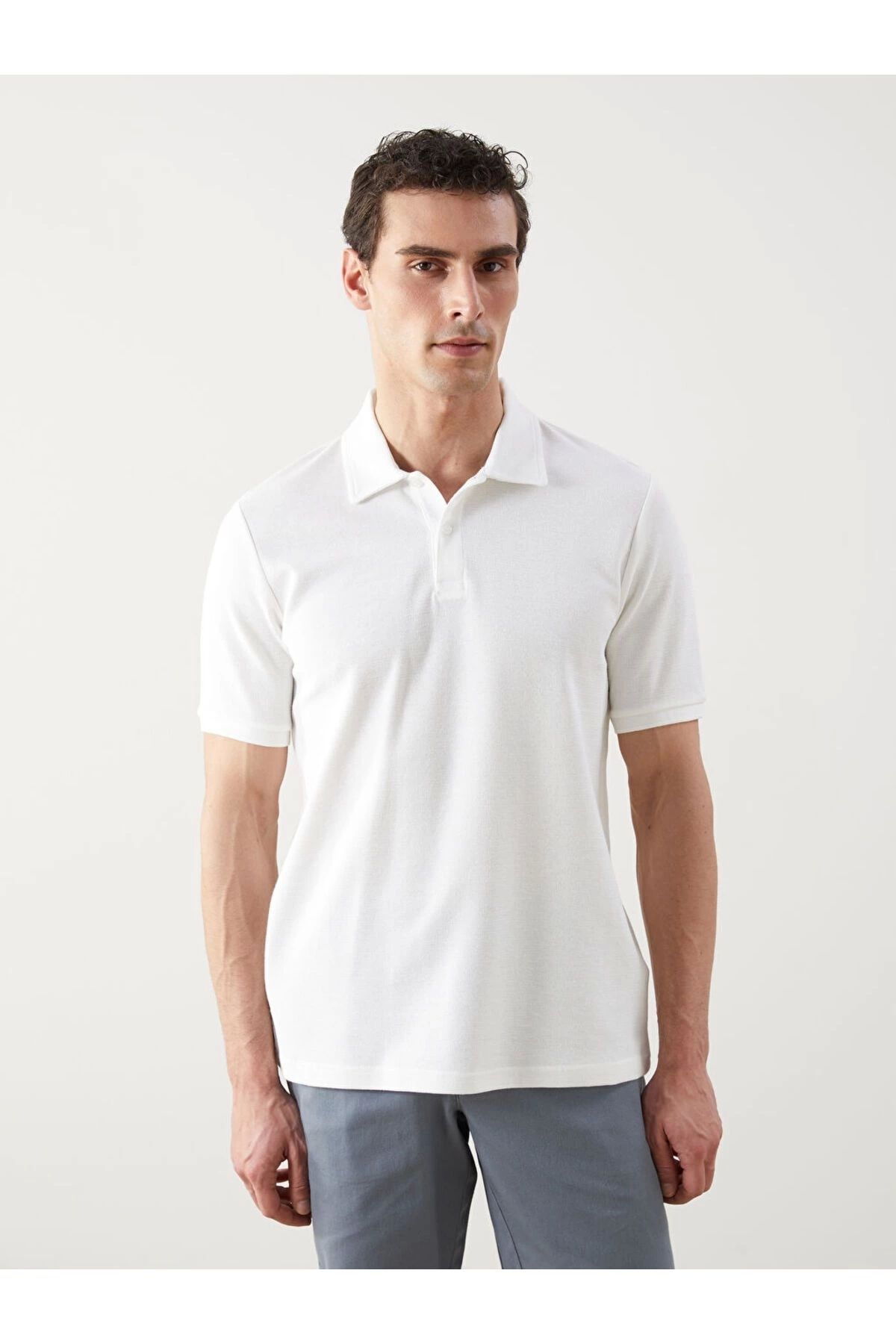 LC Waikiki LCWAIKIKI Polo Yaka Kısa Kollu Erkek Tişört