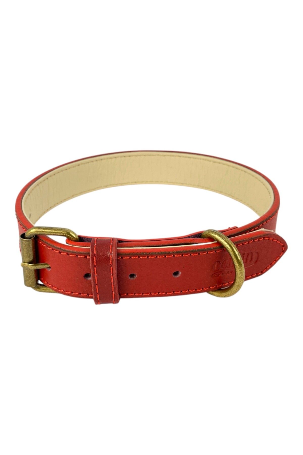 Canini Collar %100 Hakiki Deri Vintage Köpek Tasması, Yumuşak İç Katman, Dayanıklı ve Şık Tasarım Boyun Tasması