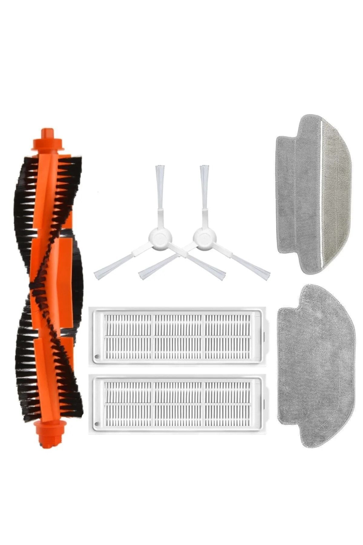teknotrust Beyaz Uyumlu 7 Parça Temizlik Seti Xiaomi Mop Pro Styj02ym