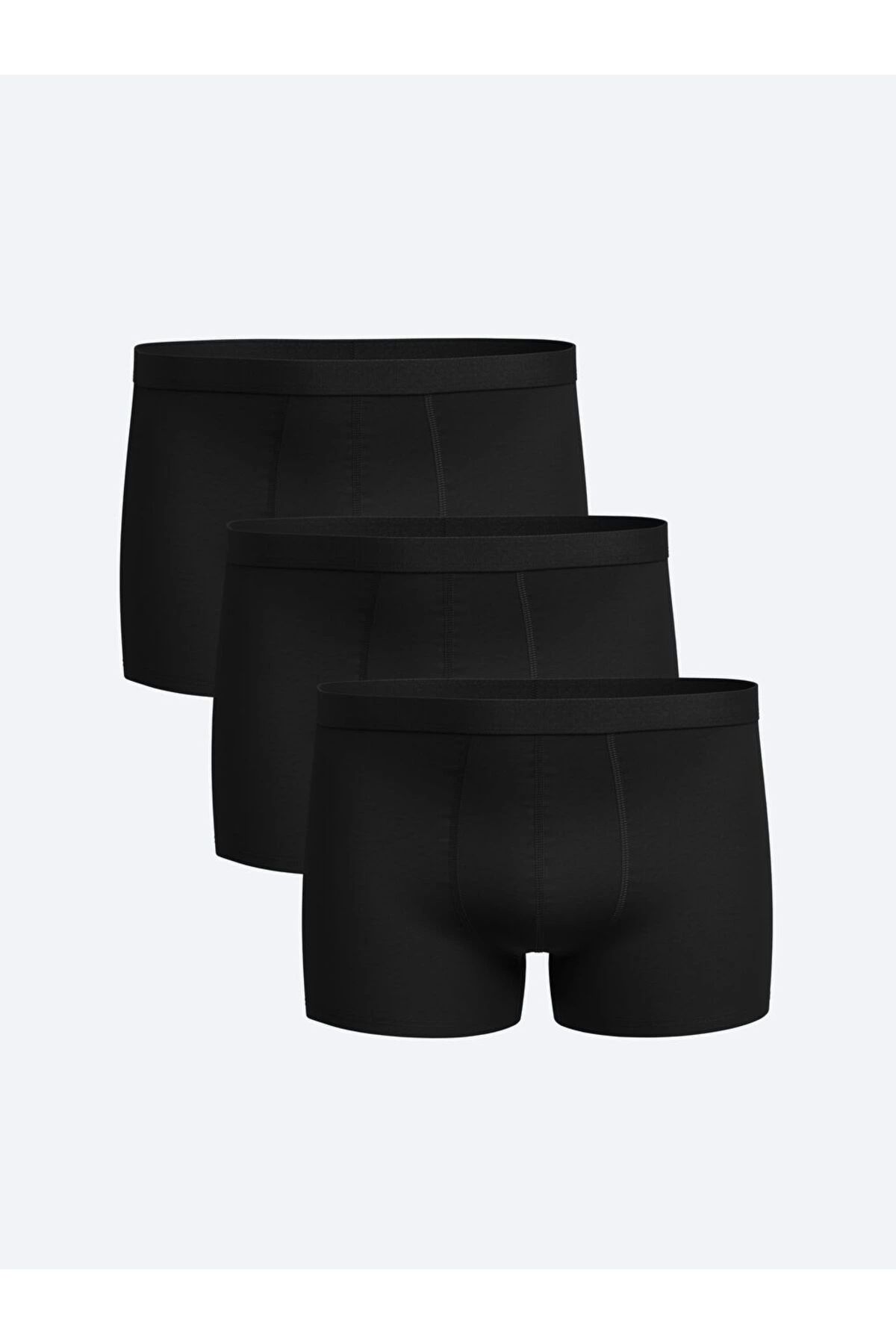 LC Waikiki LCWAIKIKI Rahat Kalip Pamuklu Esnek Kumas Erkek Boxer 3'lu - W41004Z8