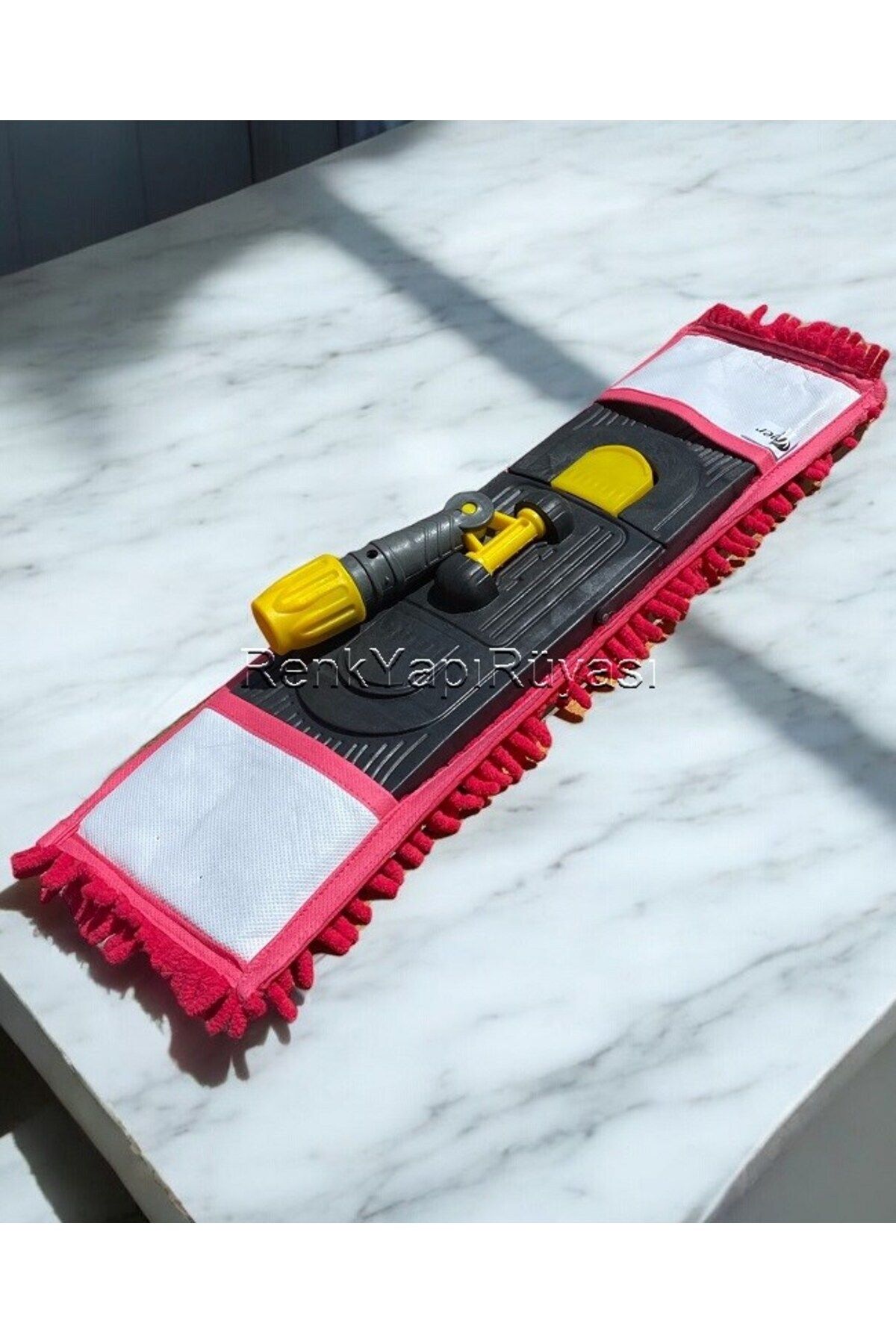 teknotrust 50'li nemli mop ve makarna mop temizlik seti, hastane, okul, iş yeri, fabrika için