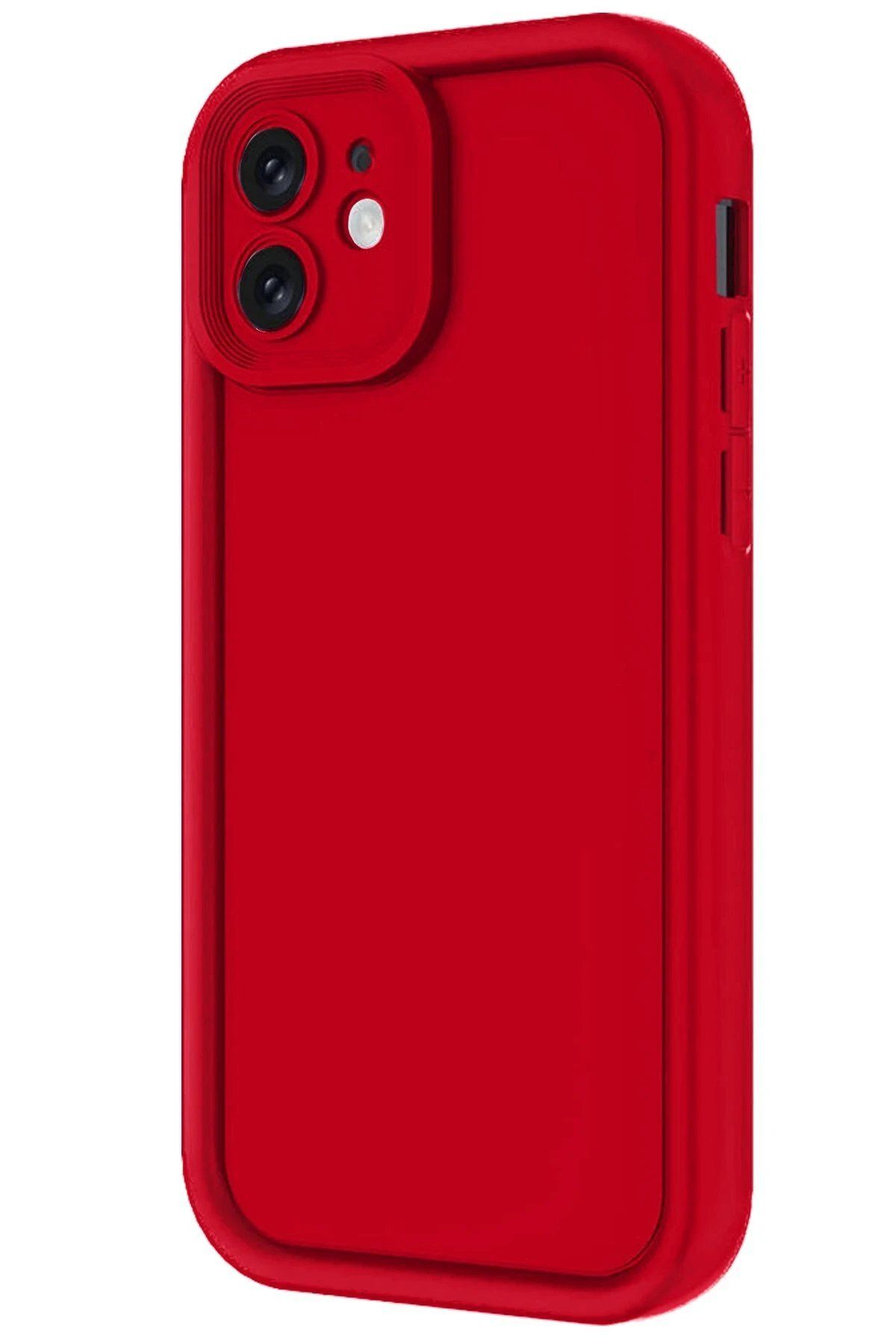 CepteToptan Newface iPhone 11 Kılıf Viera Silikon - Kırmızı
