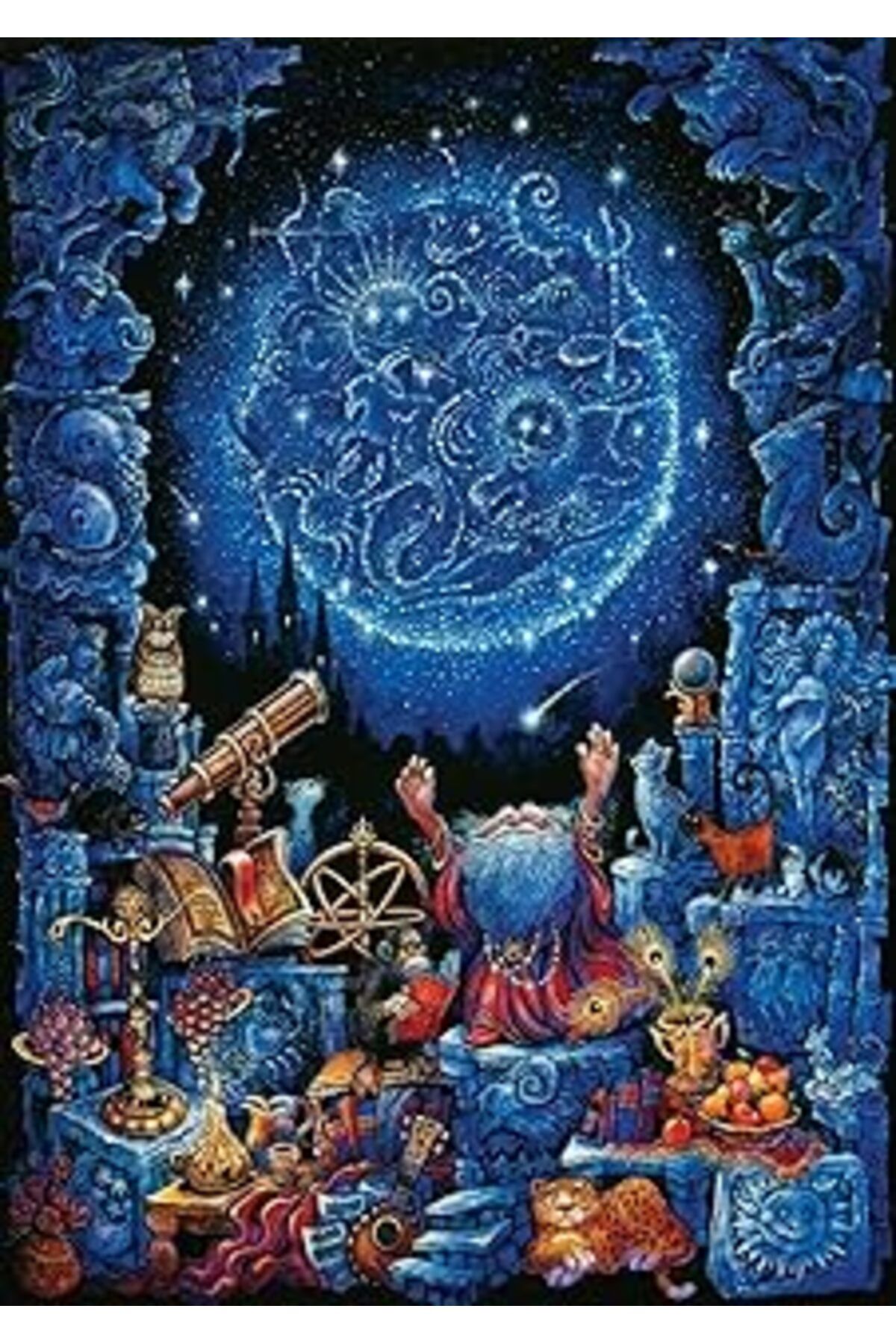 Pazarcan Art Puzzle Astroloji 1000 Parça Neon Puzzle