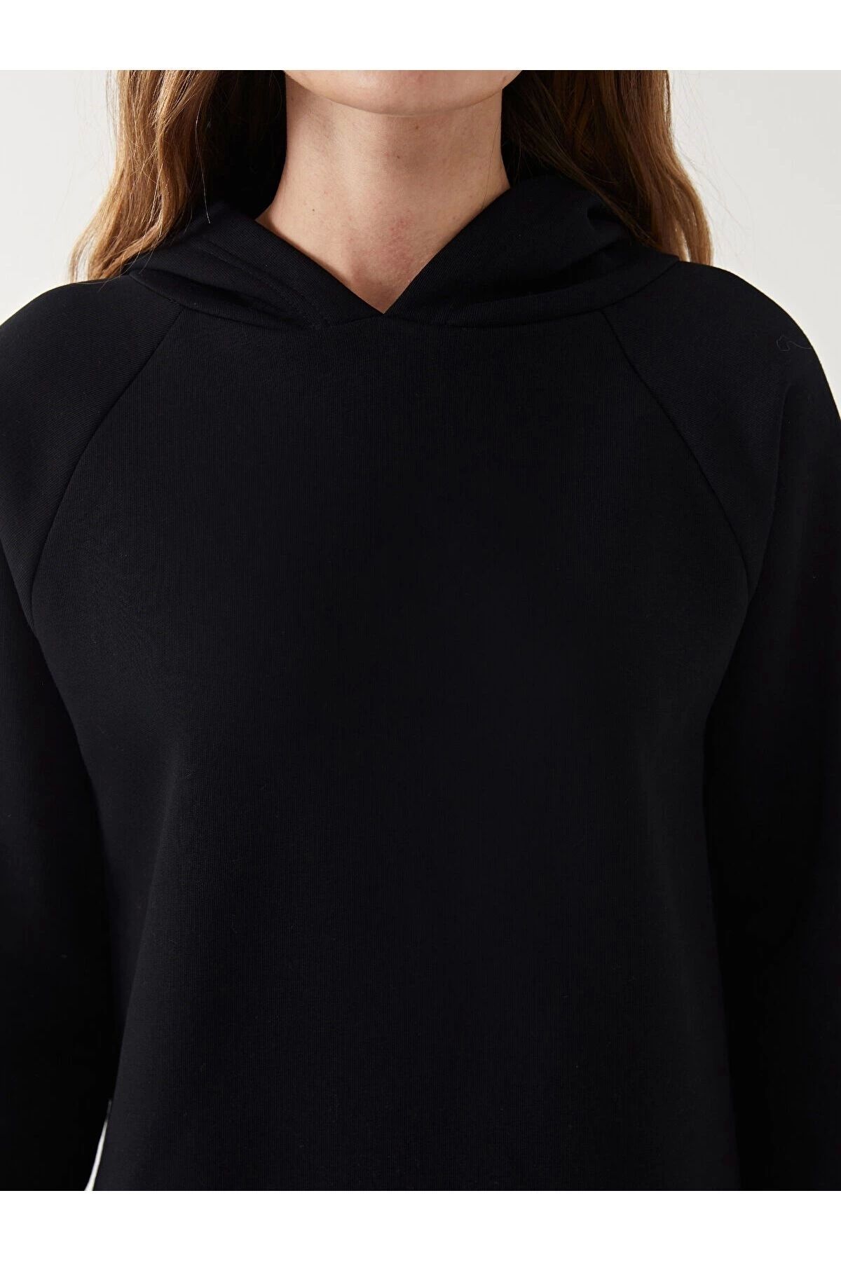 LC Waikiki LCWAIKIKI Oversize Kadın Kalın Hoodie