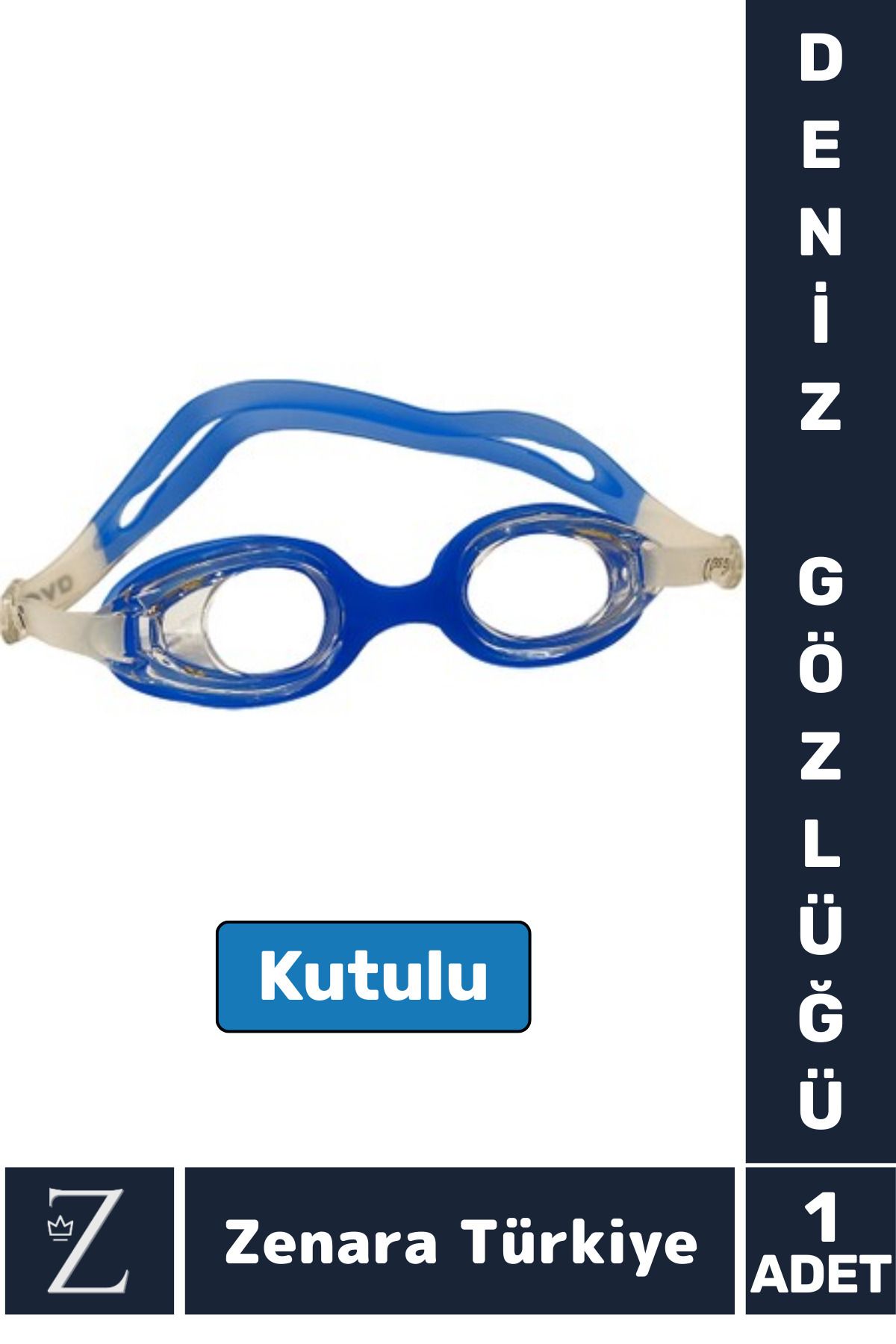 teknotrust Çocuk Deniz Gözlüğü, Ayarlanabilir Kayış, Su Geçirmez, UV Koruma, Anti-Fog, Renkli