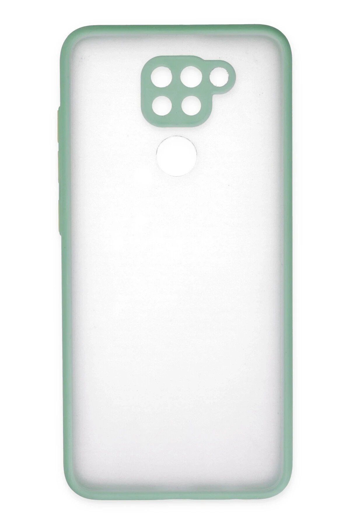 CepteToptan Newface Xiaomi Redmi Note 9 Kılıf Montreal Silikon Kapak - Turkuaz