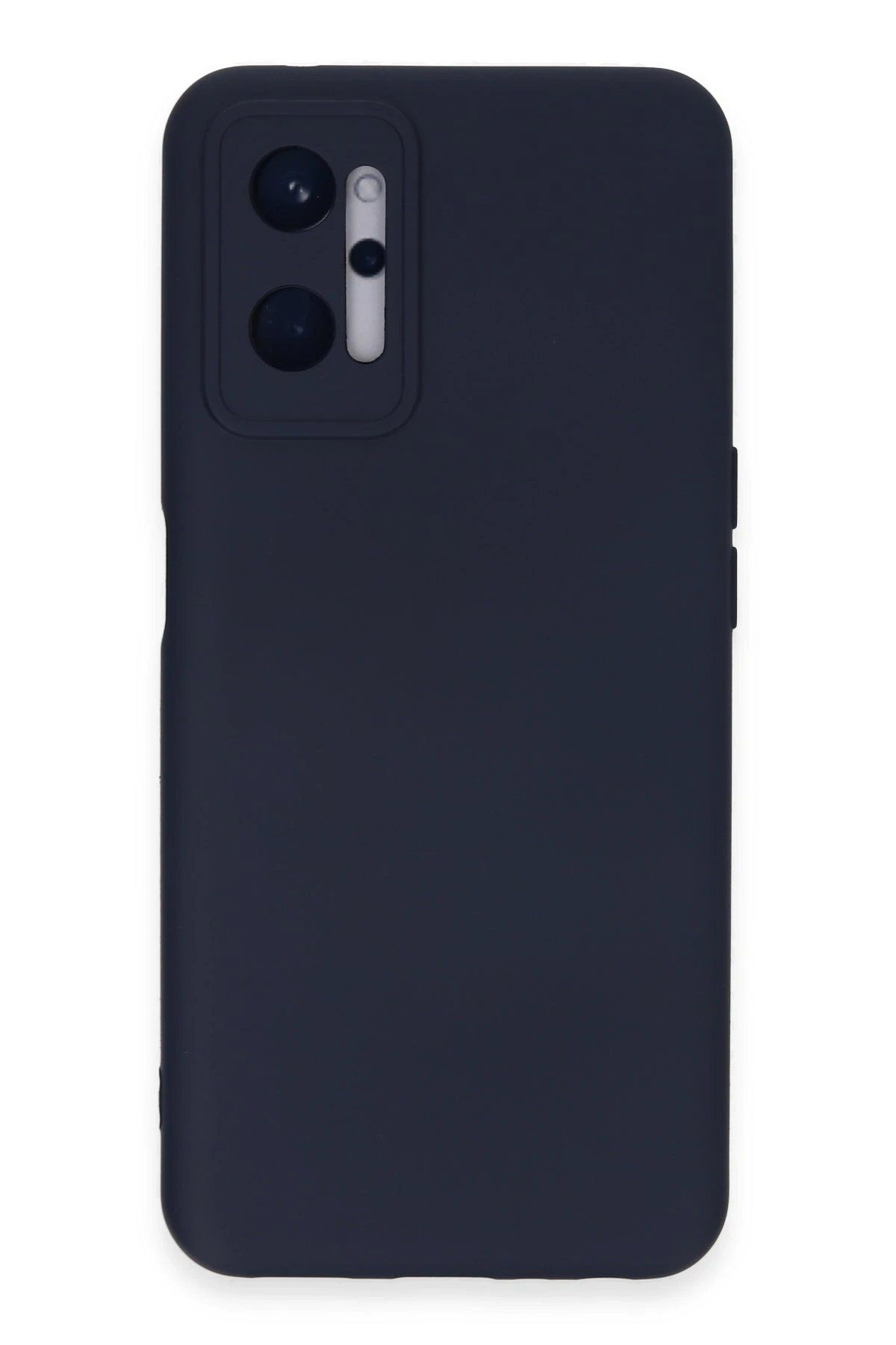 CepteToptan Newface Realme 9i 4G Kılıf Nano içi Kadife Silikon - Lacivert