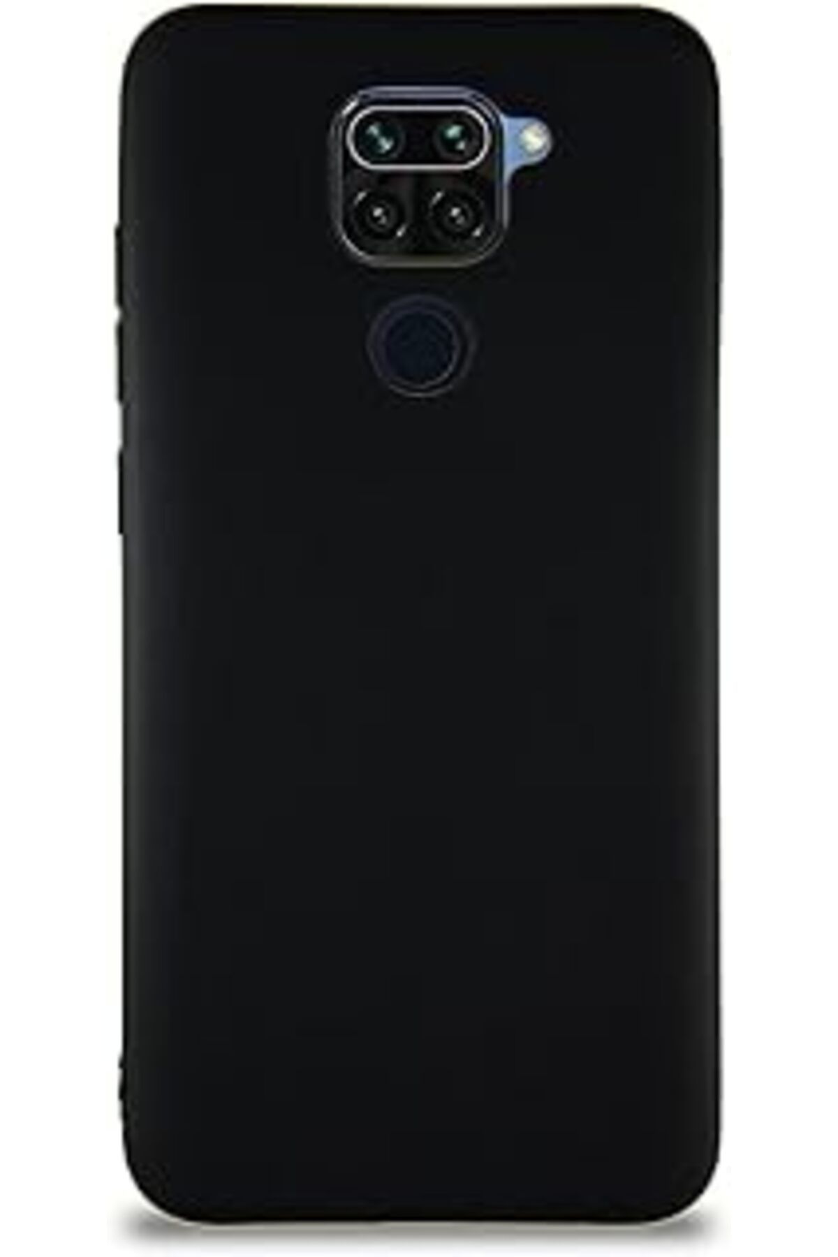 Pazarcan Kzy İletişim Xiaomi Redmi Note 9 Ile Uyumlu Kılıf Soft Premier Renkli Silikon Kapak - Siyah