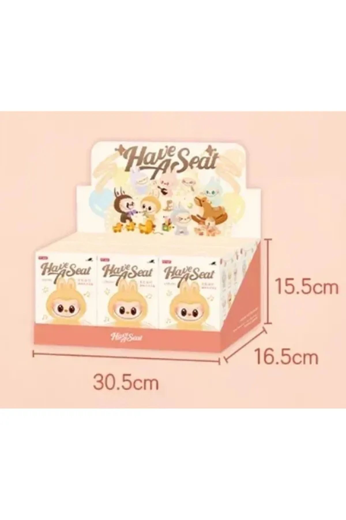 COOYA-6pc Labubu Gen 2 Figures Macaron Blind Box, 6 Kind Ordinary and 1 Hidden Style Random Plush Doll 4
