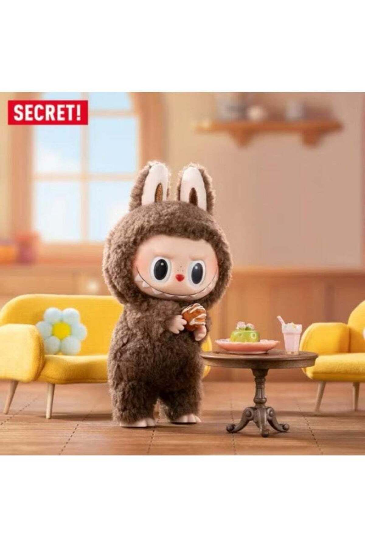 COOYA-Gen 1 Labubu Figures Macaron Blind Box, 6 Kind Ordinary and 1 Hidden Style Random Plush Doll 4