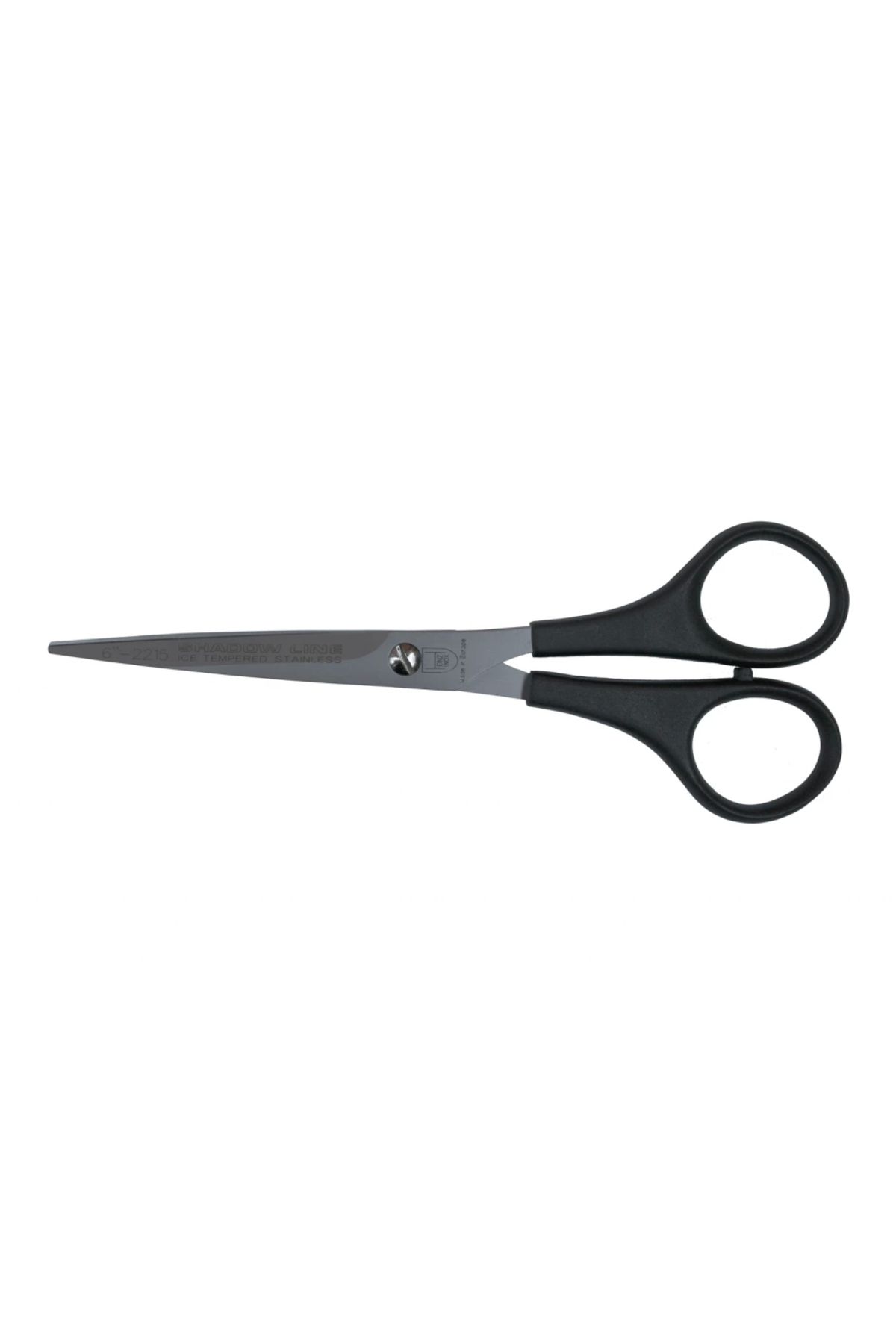 Nemere Shadow Line 2215 M-528 Plastik Saplı Düz Makas No: 6 inç / 15,24 cm - Paslanmaz Çelik