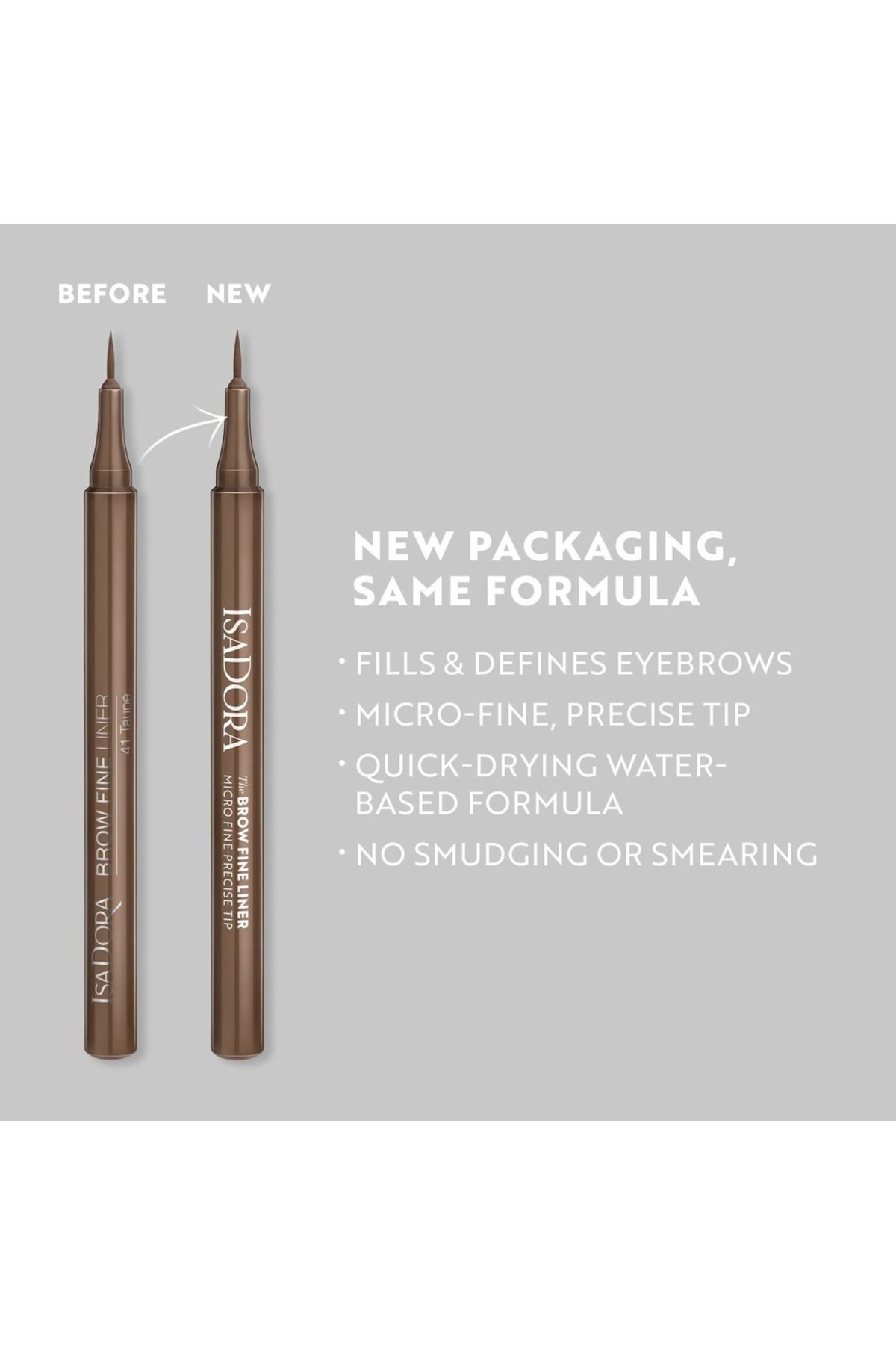 Isadora-Brow Fine Liner – 42 Soft Brown | Precise Micro Tip Eyebrow Pencil for Natural Definition 6