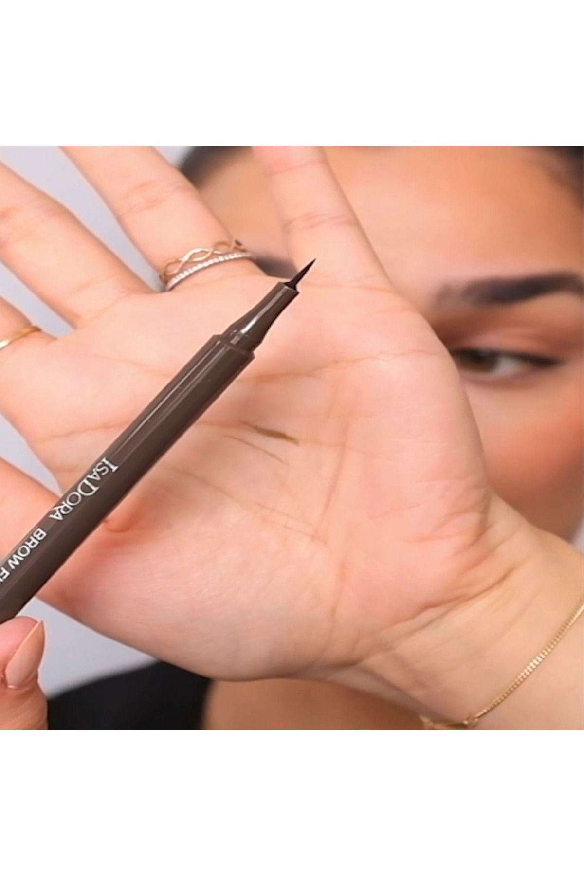 Isadora-Brow Fine Liner – 42 Soft Brown | Precise Micro Tip Eyebrow Pencil for Natural Definition 3