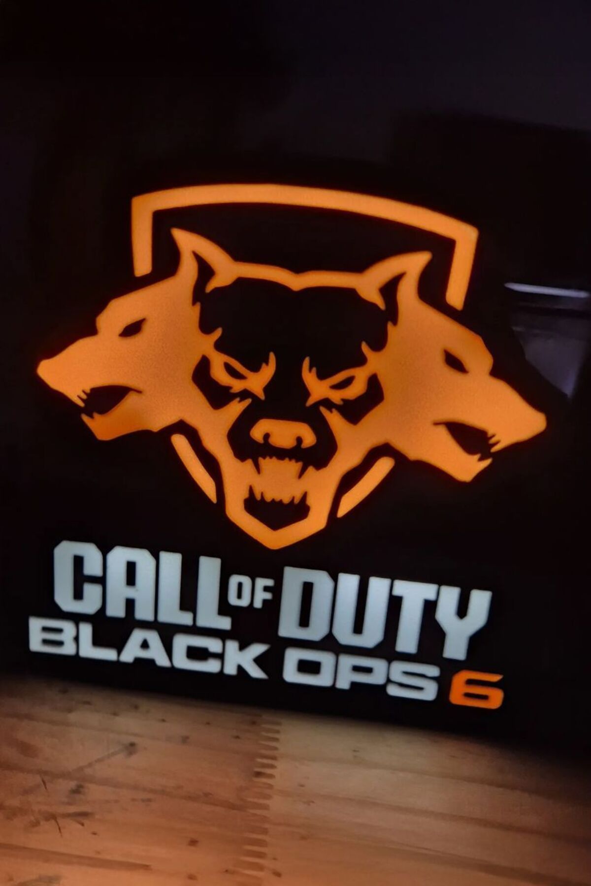 MEK Call Of Duty Black Ops 6 Tasarımlı Gece Lambası