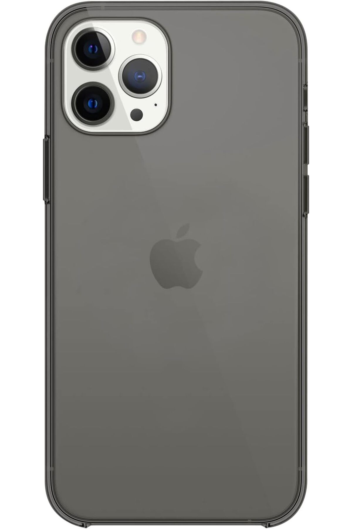 STOREMAX EMN iPhone 13 Pro uyumlu HardTop Basic Sert Kapak Kılıf (Şeffaf Siyah) Cİ ST5 1133631
