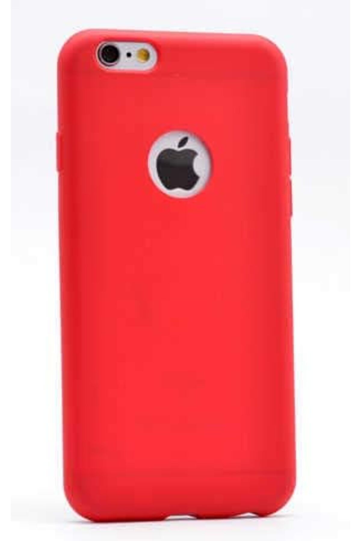 STOREMAX EMN 6 / 6S Uyumlu Mat Yumuşak Silikon Kılıf (Kırmızı) Cİ ST5 1133631
