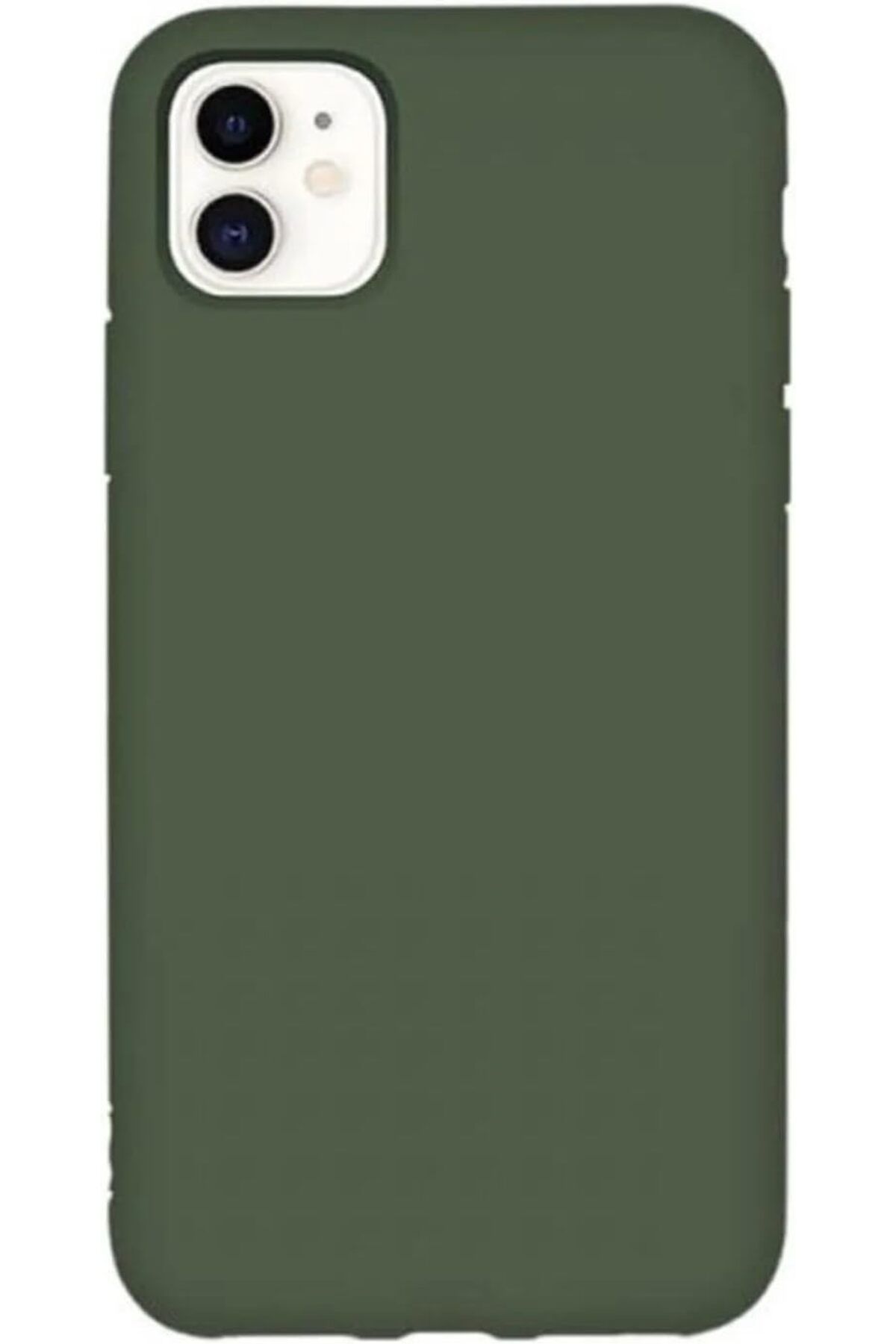 STOREMAX EMN AKSESUAR iphone 12 ve 12 Pro (6.1) inç İçi Kadife Lansman Silikon Kılıf Şok Emici Full Ka