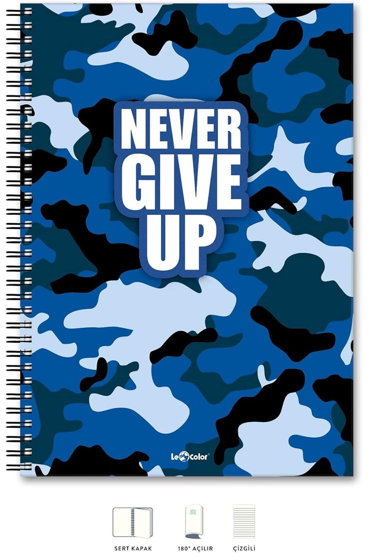 STOREMAX EMN Color A4 Defter Çizgili 200 syf Never Energy Cİ ST5 1133631