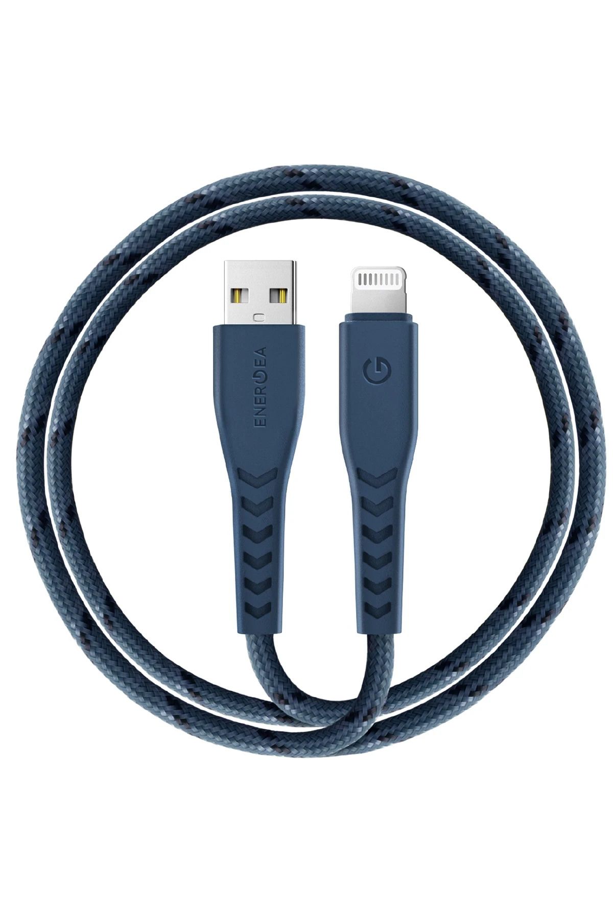 Energea iPad iPhone C89 NyloFlex 1.5M 3A Usb to Lightning Hızlı Şarj Kablosu