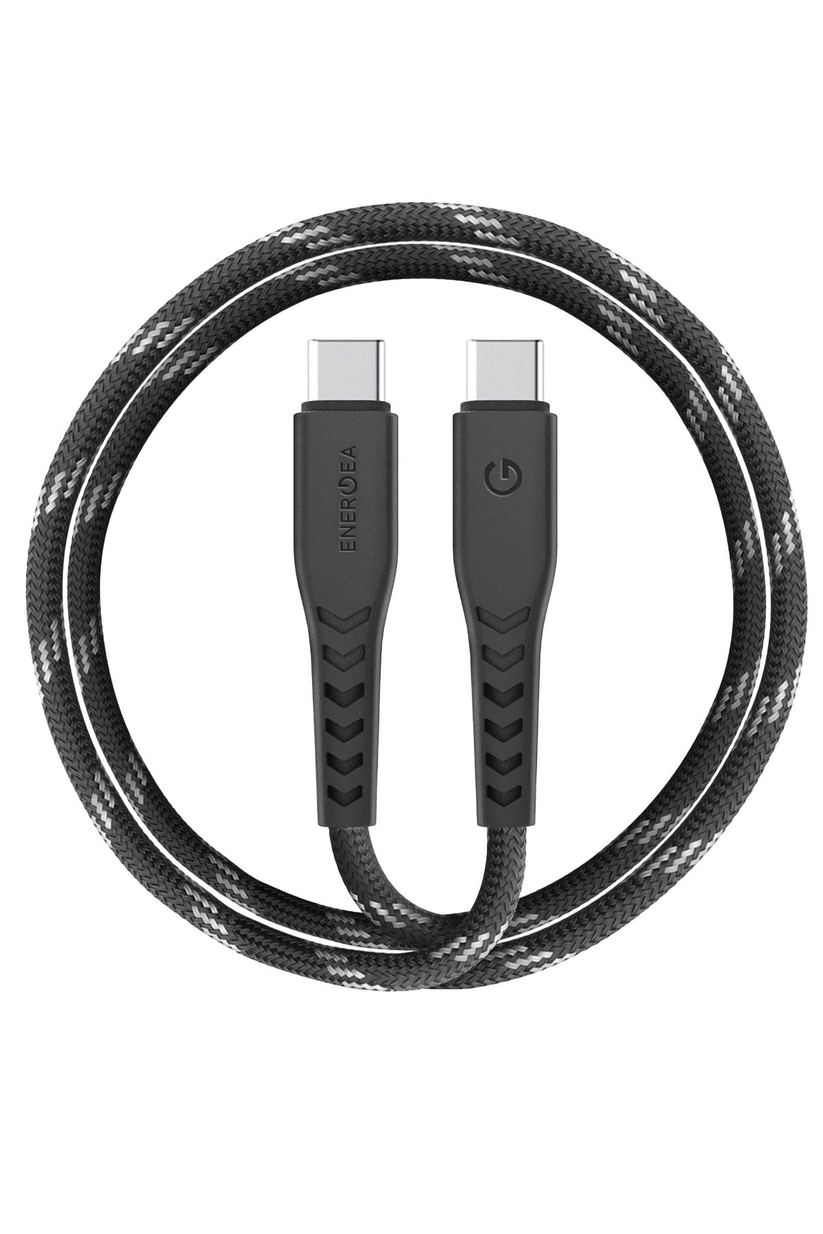 Energea NyloFlex 1.5M 100W Type-C to Type-C PD Hızlı Şarj Kablosu