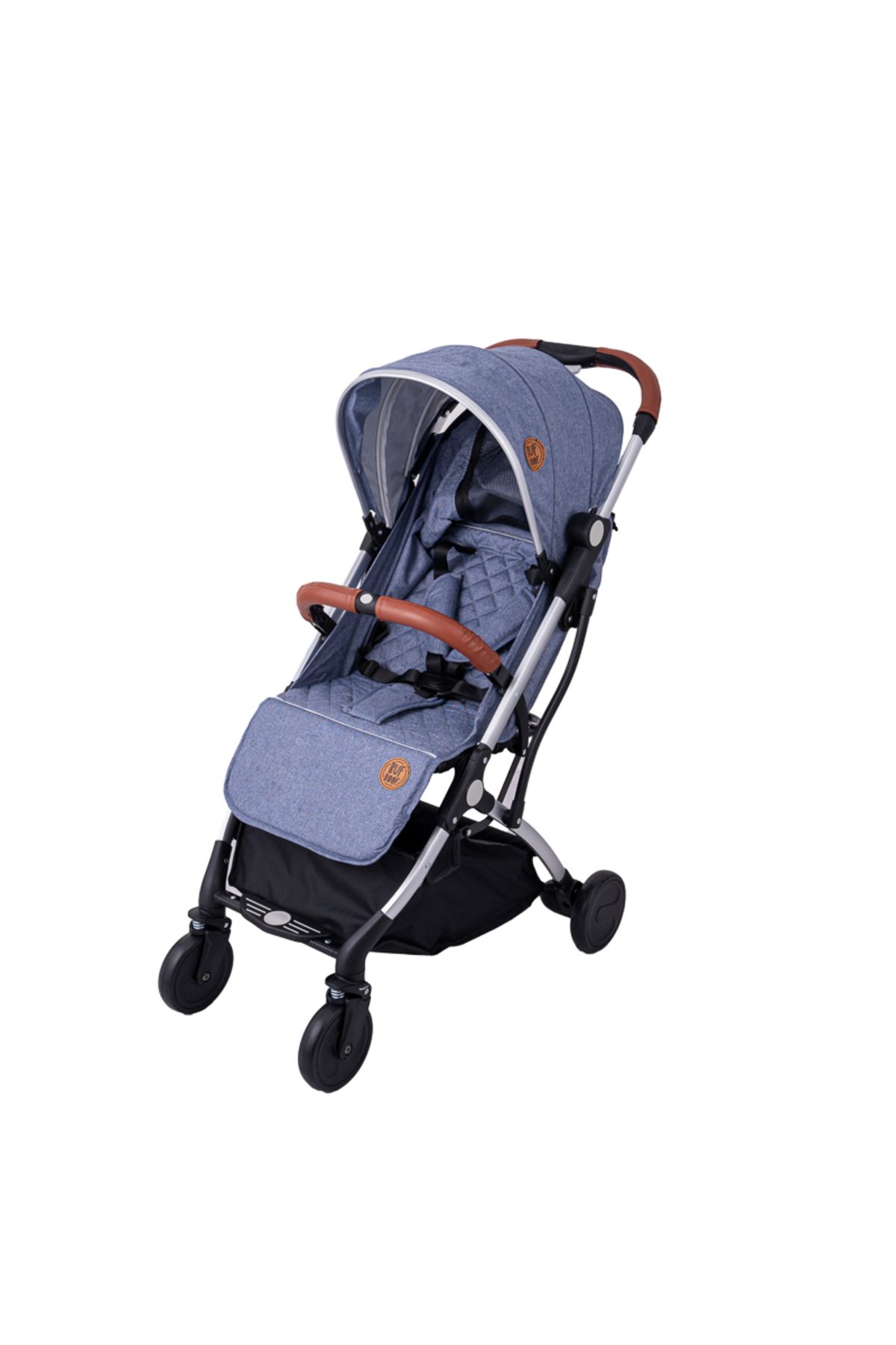 BUF BOOF-Lightweight sports stroller S-16 BUF BOOF 0-36 months 180 degree tilt movable as a trolley LightBlue 2