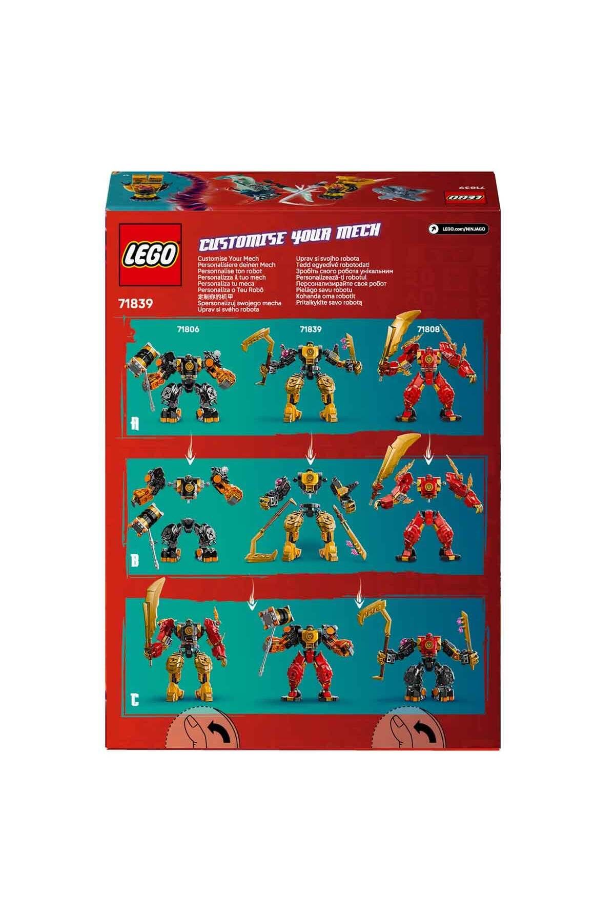 LEGO-Arin’S Spinjitzu Battle Robot 71839 - 2 Minifigures for Ages 7 and up 4