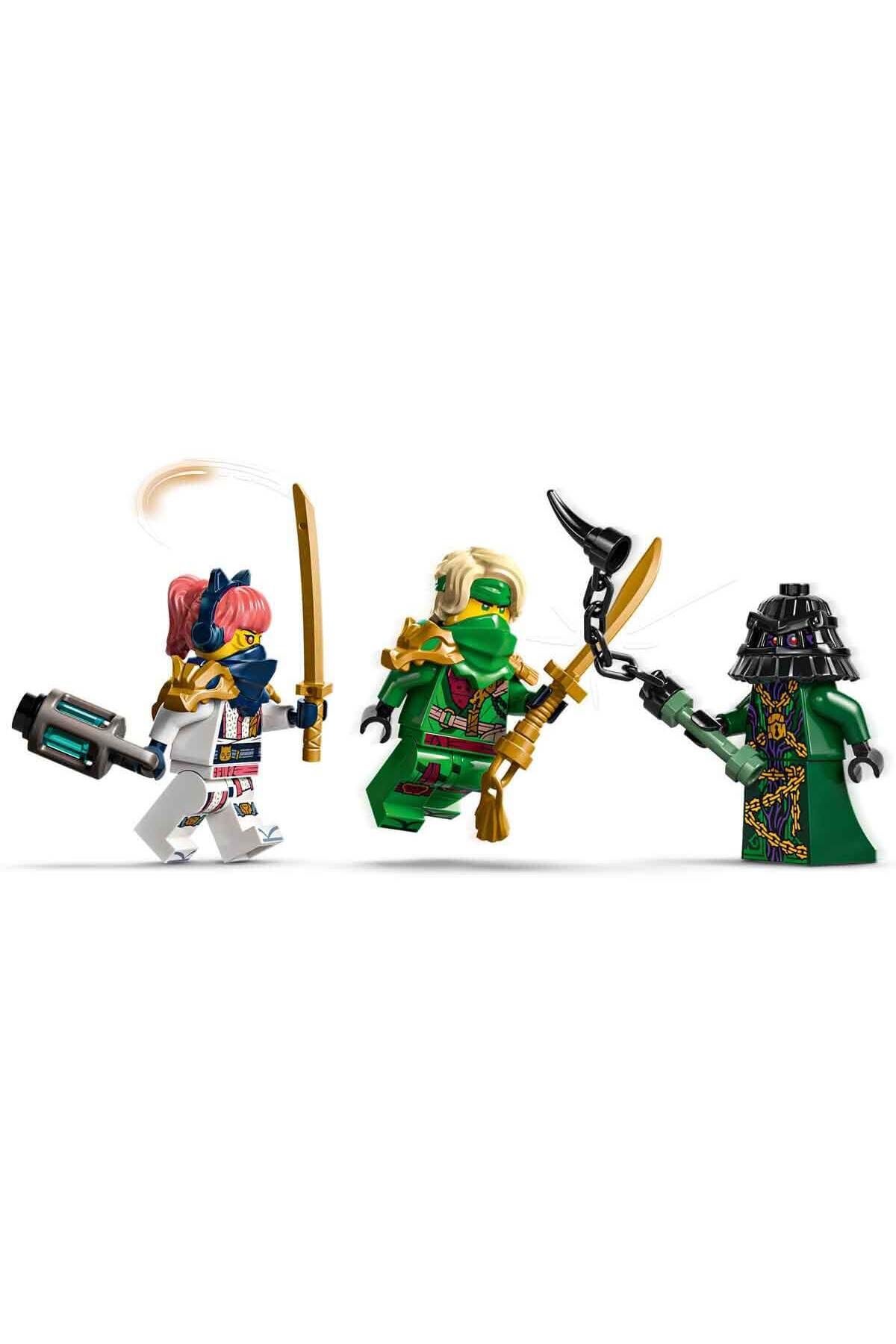 LEGO-Ninjago Master Dragon Rontu 71842 - Create with 4 Minifigures for Children from 7 Years and up 6