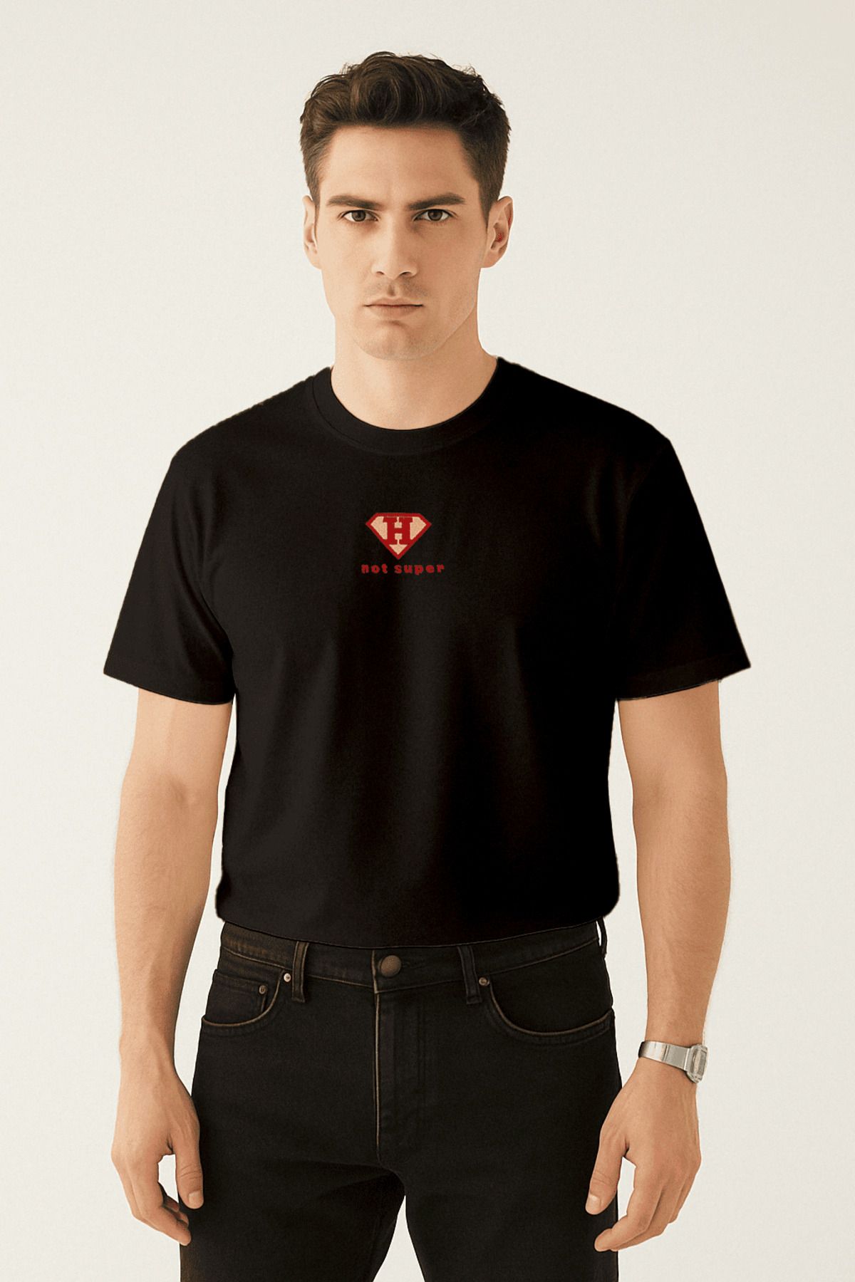 Vita Atelier 'Human 2.0 ' Nakışlı, Erkek Regular Tshirt