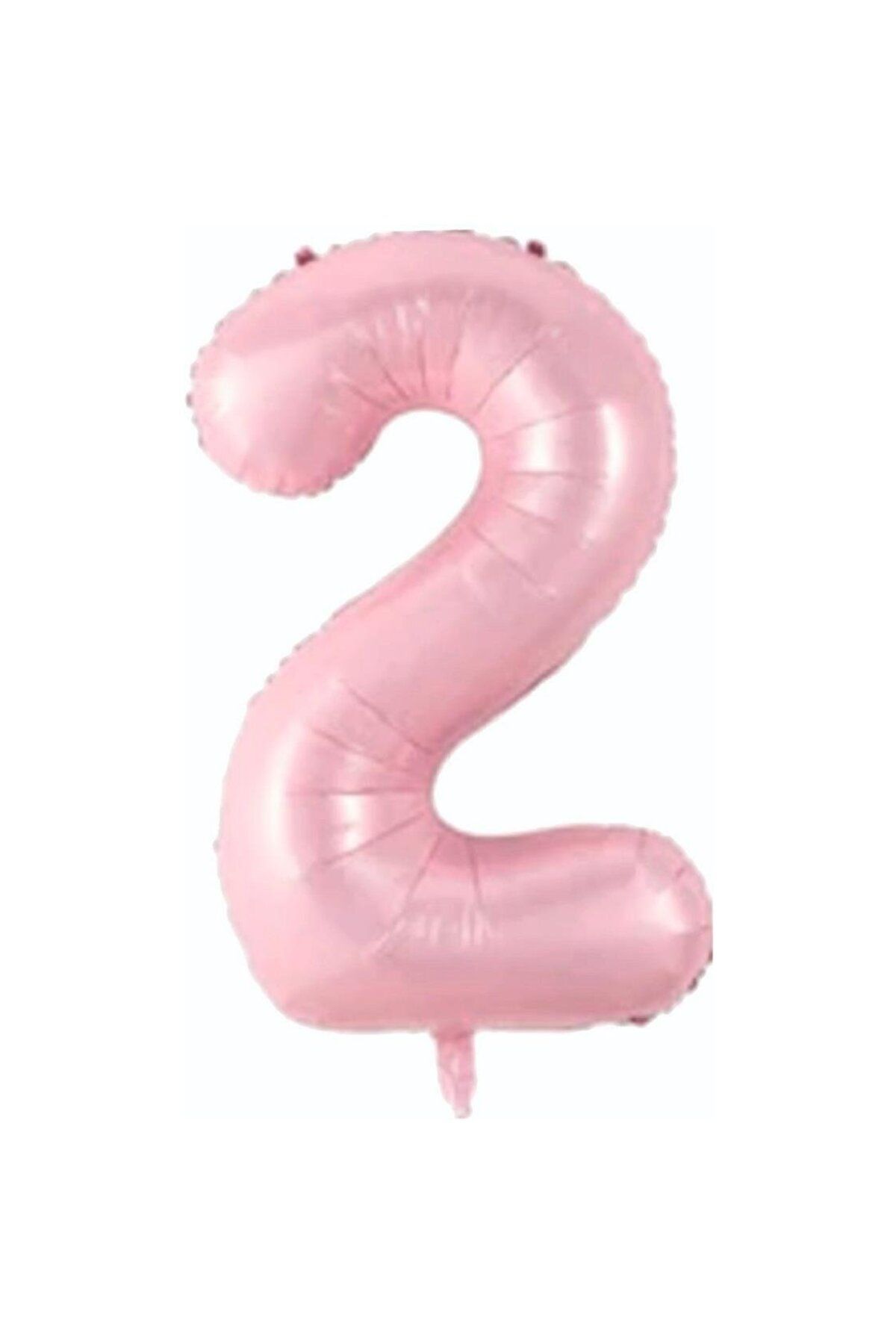 PARTİMİO PARTİ MALZEMELERİ Rakam Folyo Balon Pembe Renk 34'' (76cm)