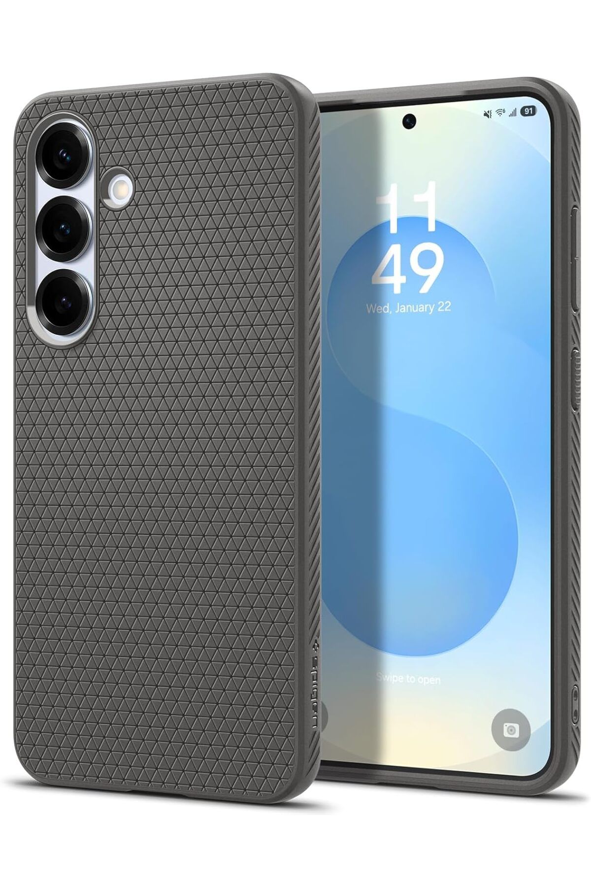 STOREMAX EMN Galaxy S25 Plus Kılıf Liquid Air Granite Gray - ACS08980 Cİ ST5 1133631