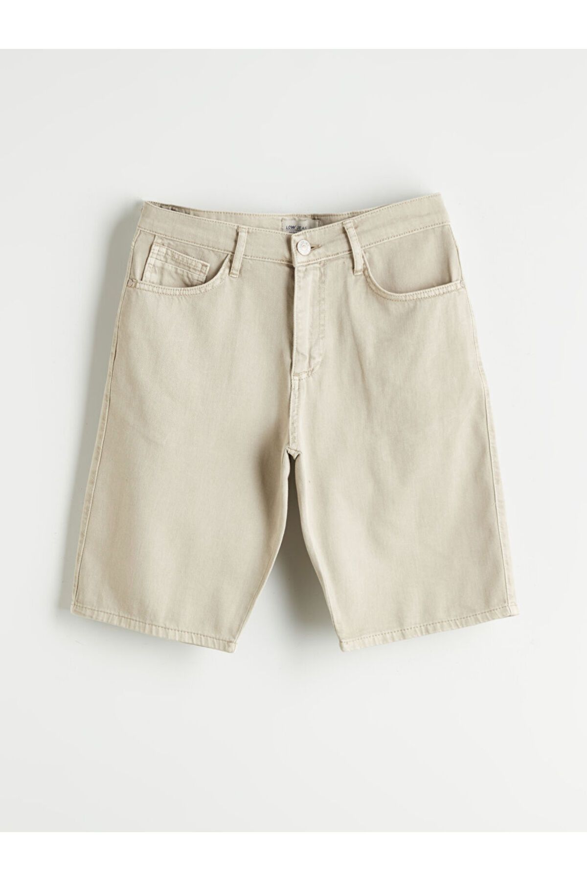 LC Waikiki-Ανδρικό τζιν σορτς Standard Fit 5