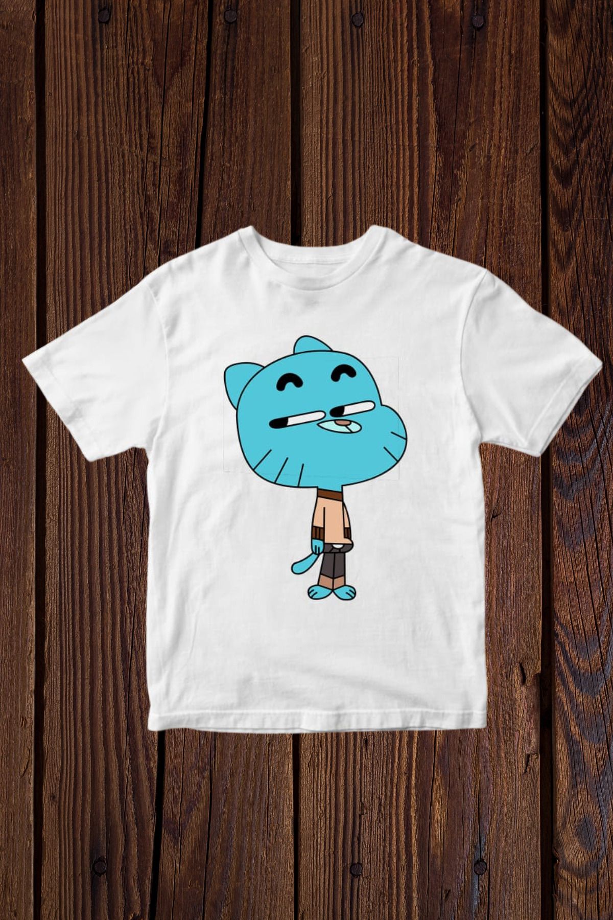 Wish BF Gumball Baskılı Oversize T-shirt